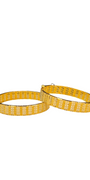 22K Gold Designer Ladies Screw Bangles