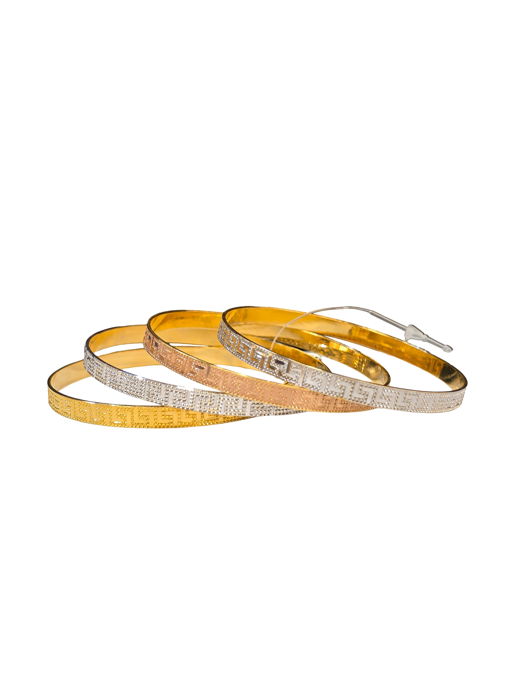 22K Gold Designer 4 Pieces Set Of Ladies Bangles