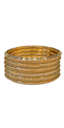 22K Gold Designer 6 Pieces Set Of Ladies Bangles