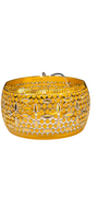 22K Gold Two-tone Designer Ladies Single Bangle