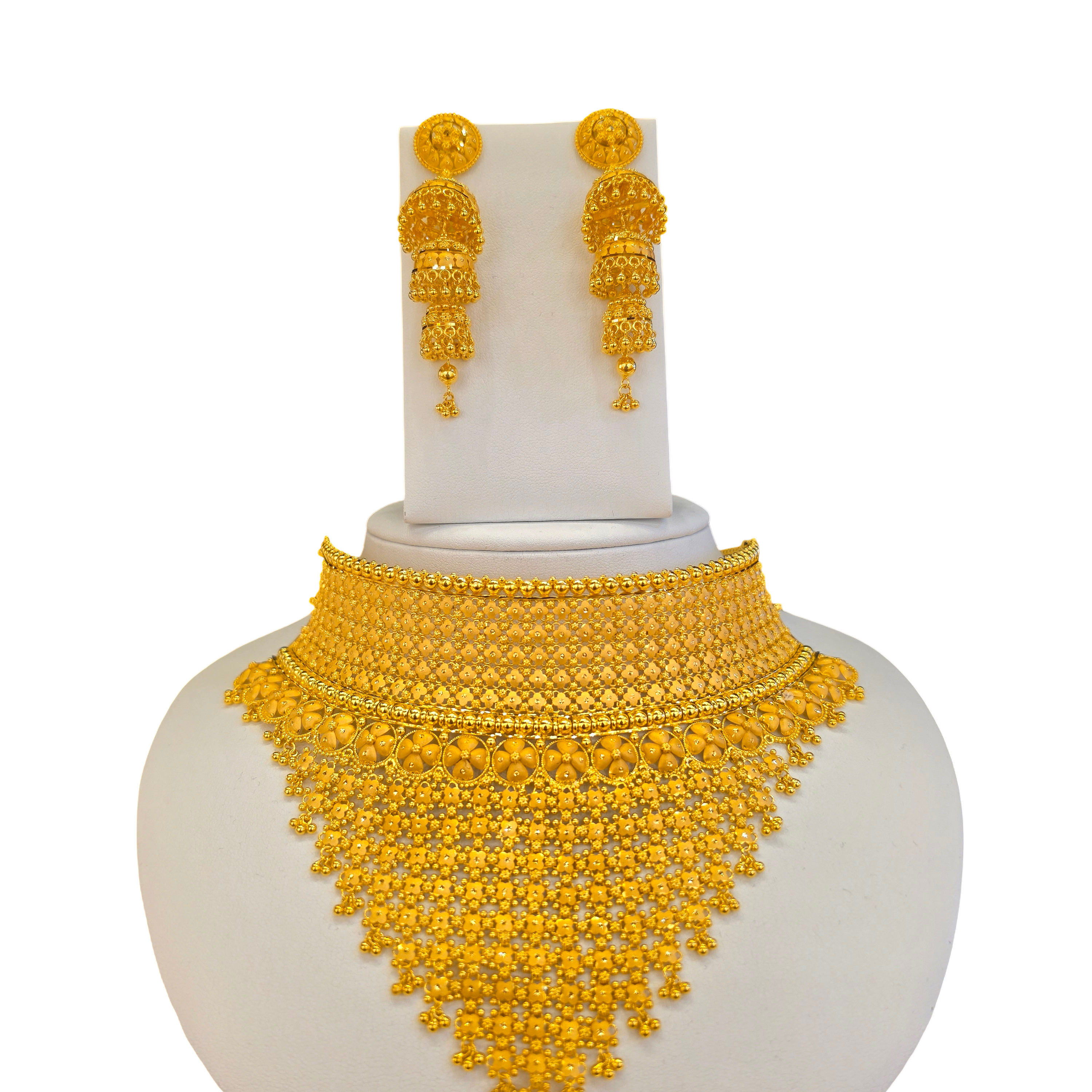 22K Gold Designer Bridal Set