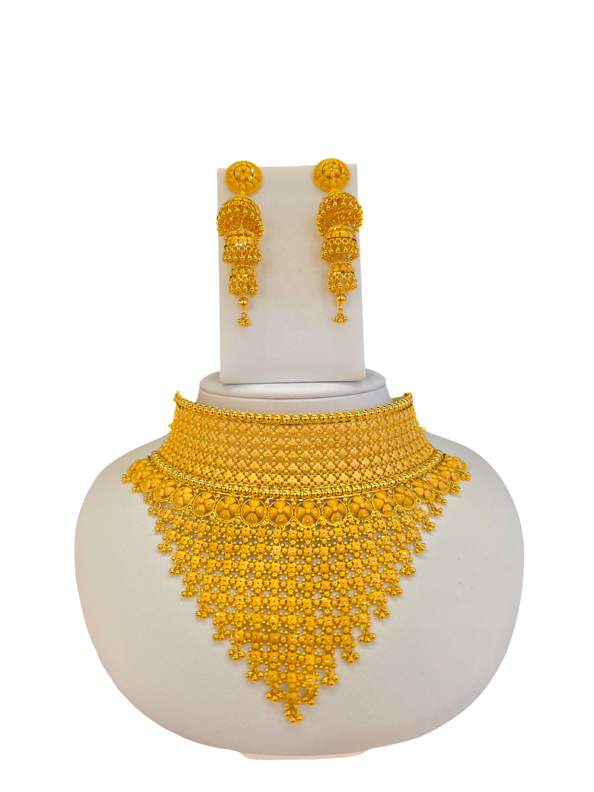 22K Gold Designer Bridal Set