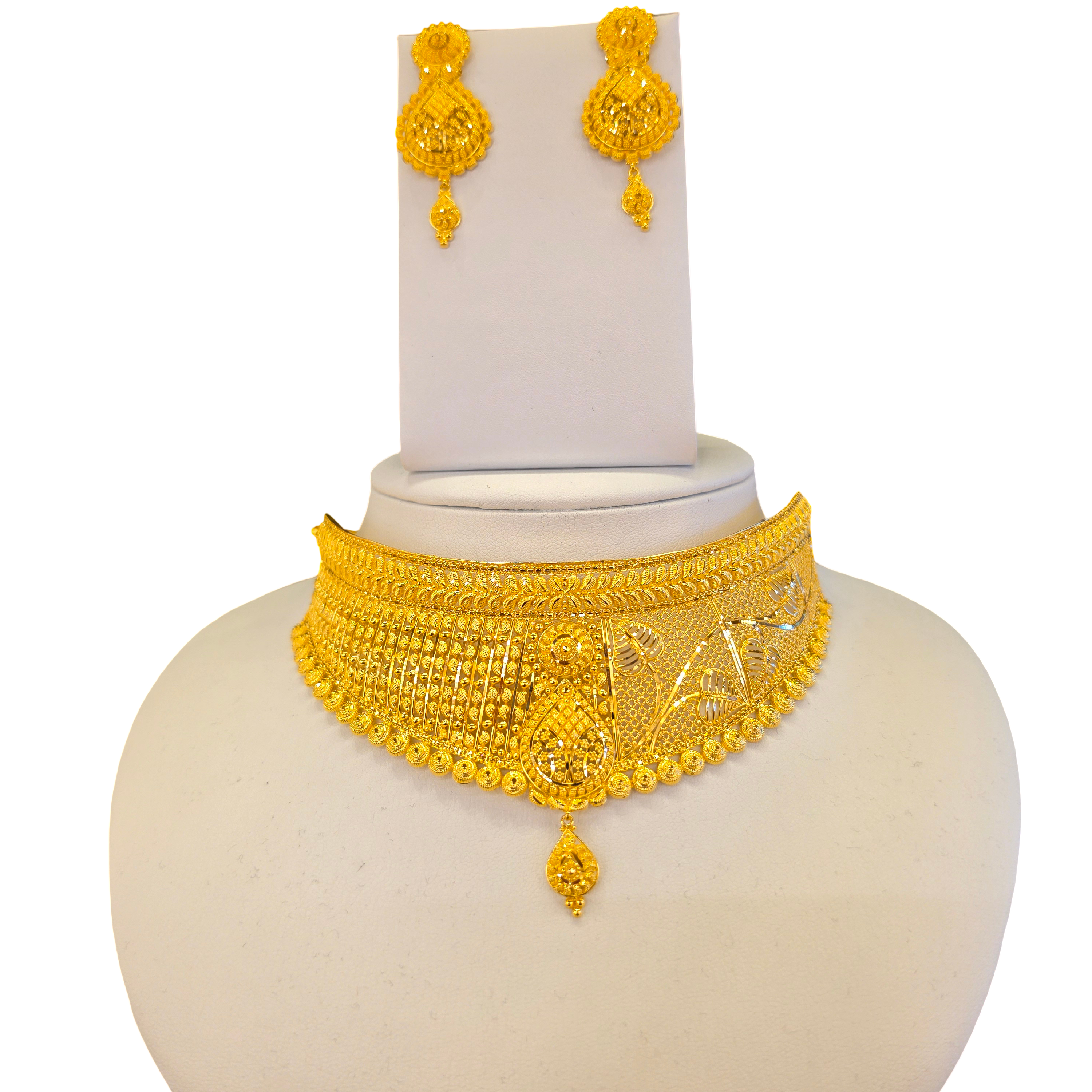 22K Gold Designer Bridal Set