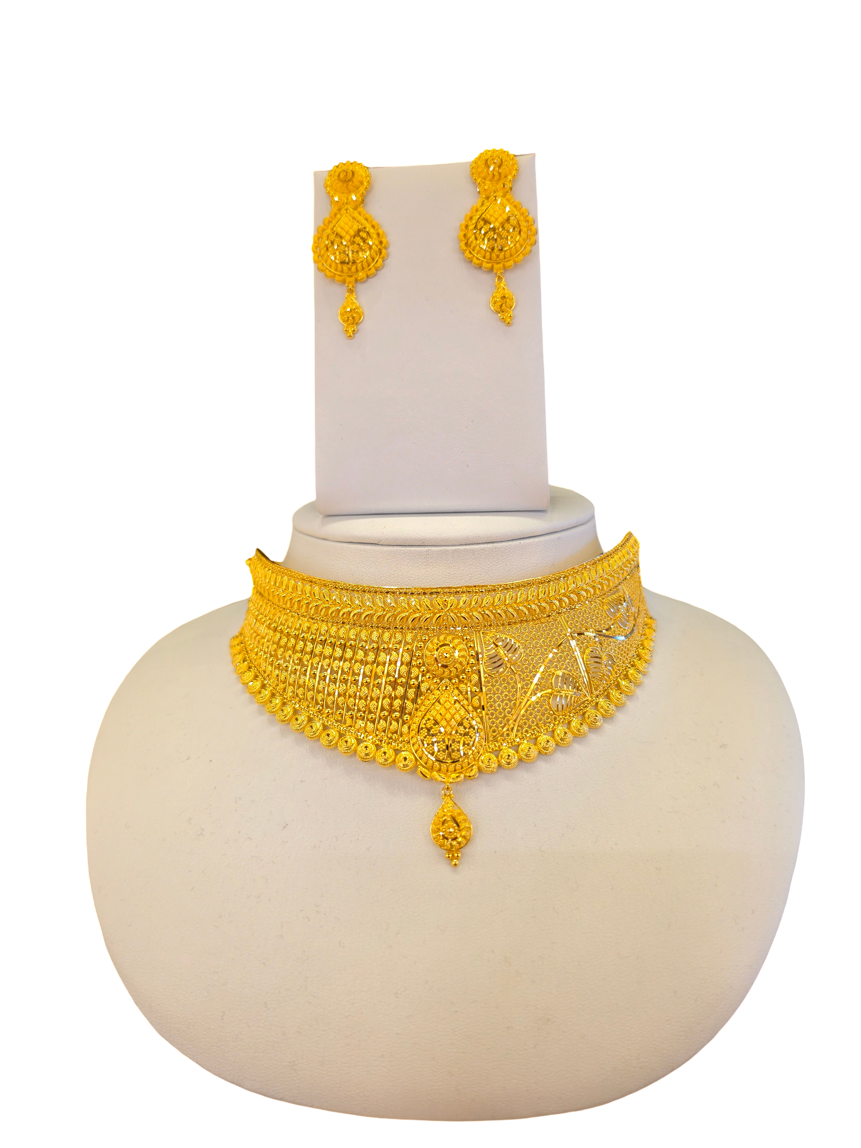 22K Gold Designer Bridal Set