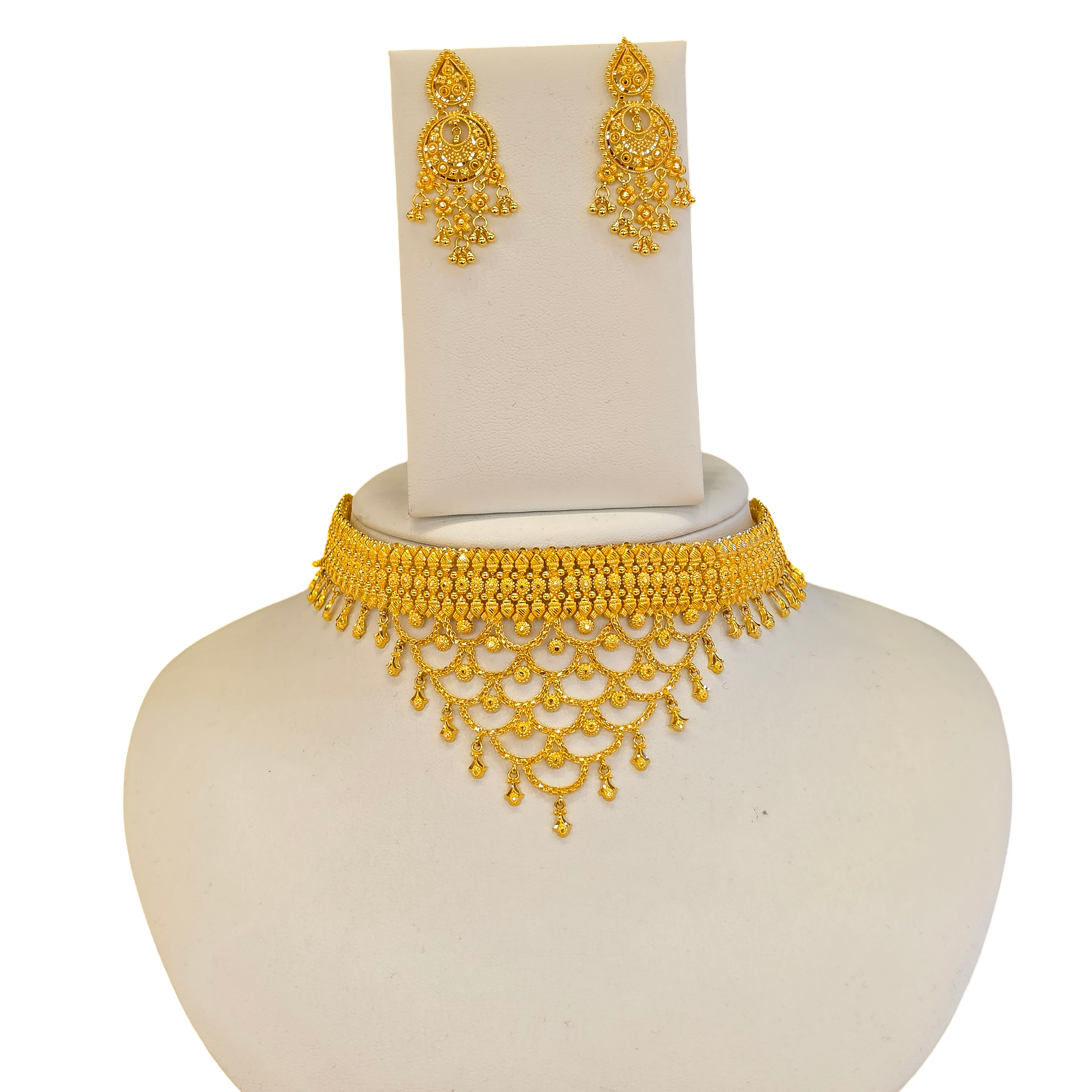 22K Gold Designer Bridal Set