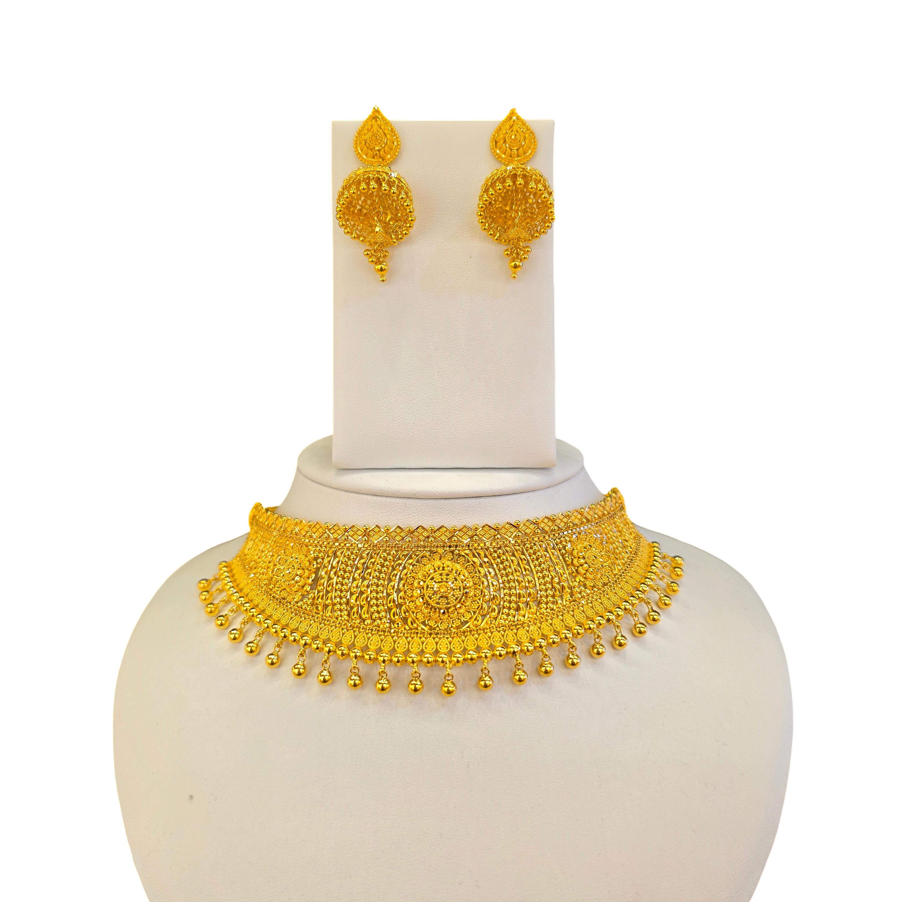 22K Gold Designer Bridal Set
