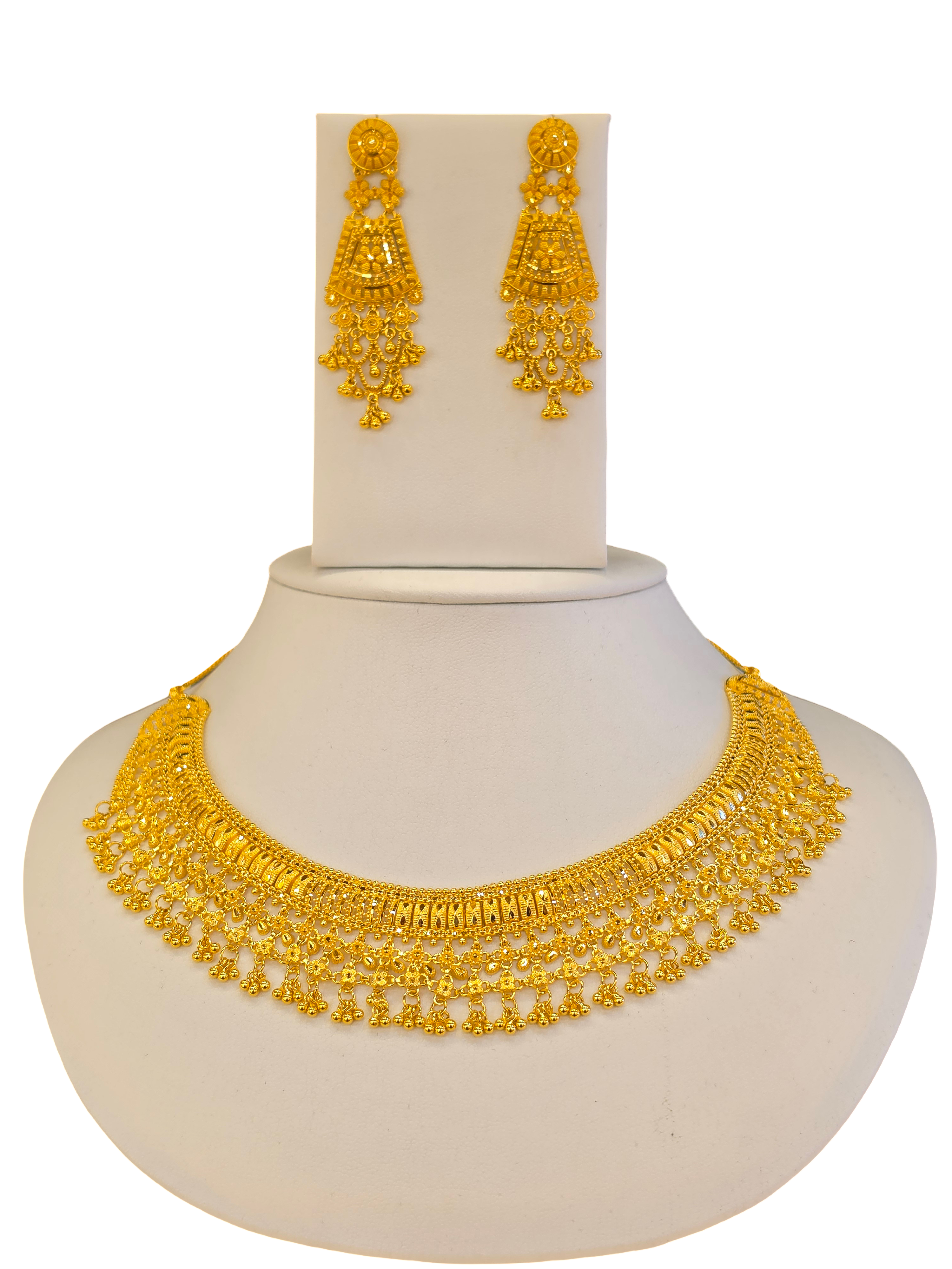 22K Gold Designer Bridal Set