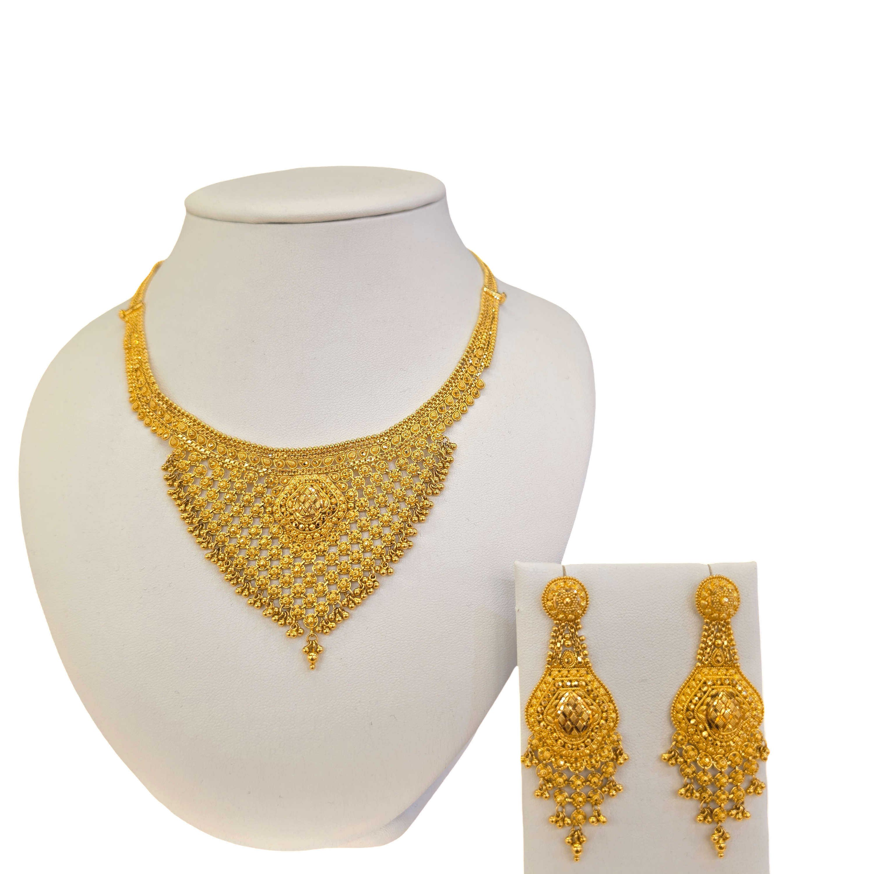 22K Gold Designer Bridal Set