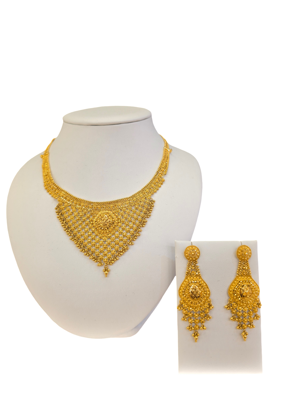 22K Gold Designer Bridal Set