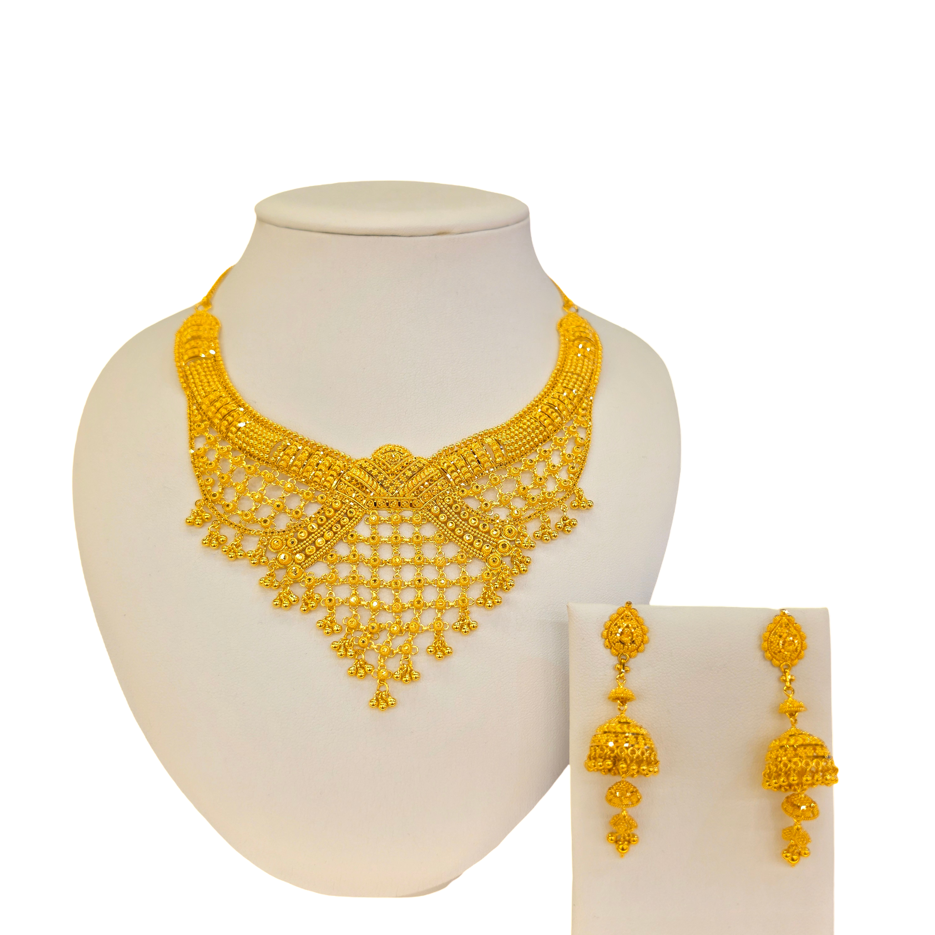 22K Gold Designer Bridal Set