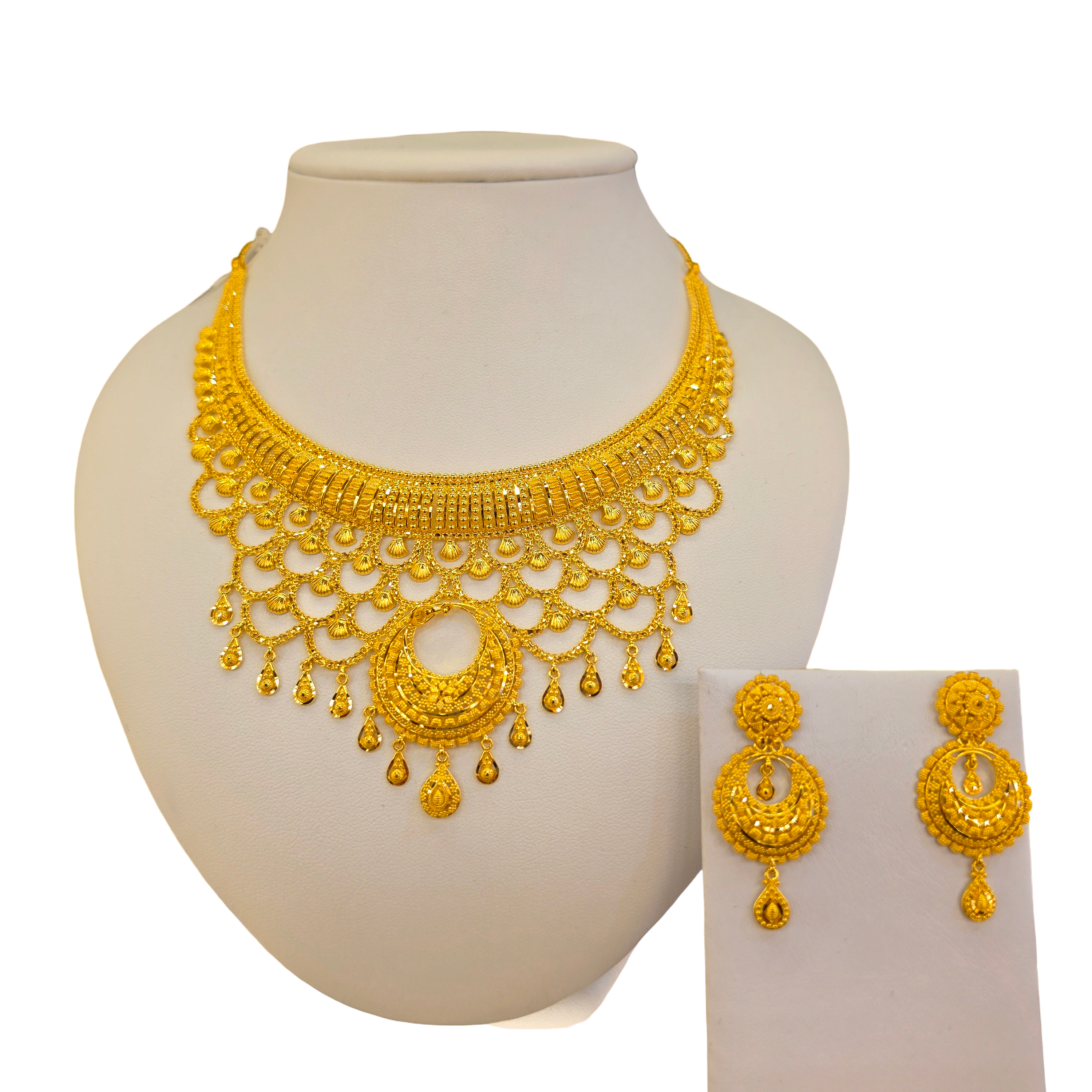22K Gold Designer Bridal Set