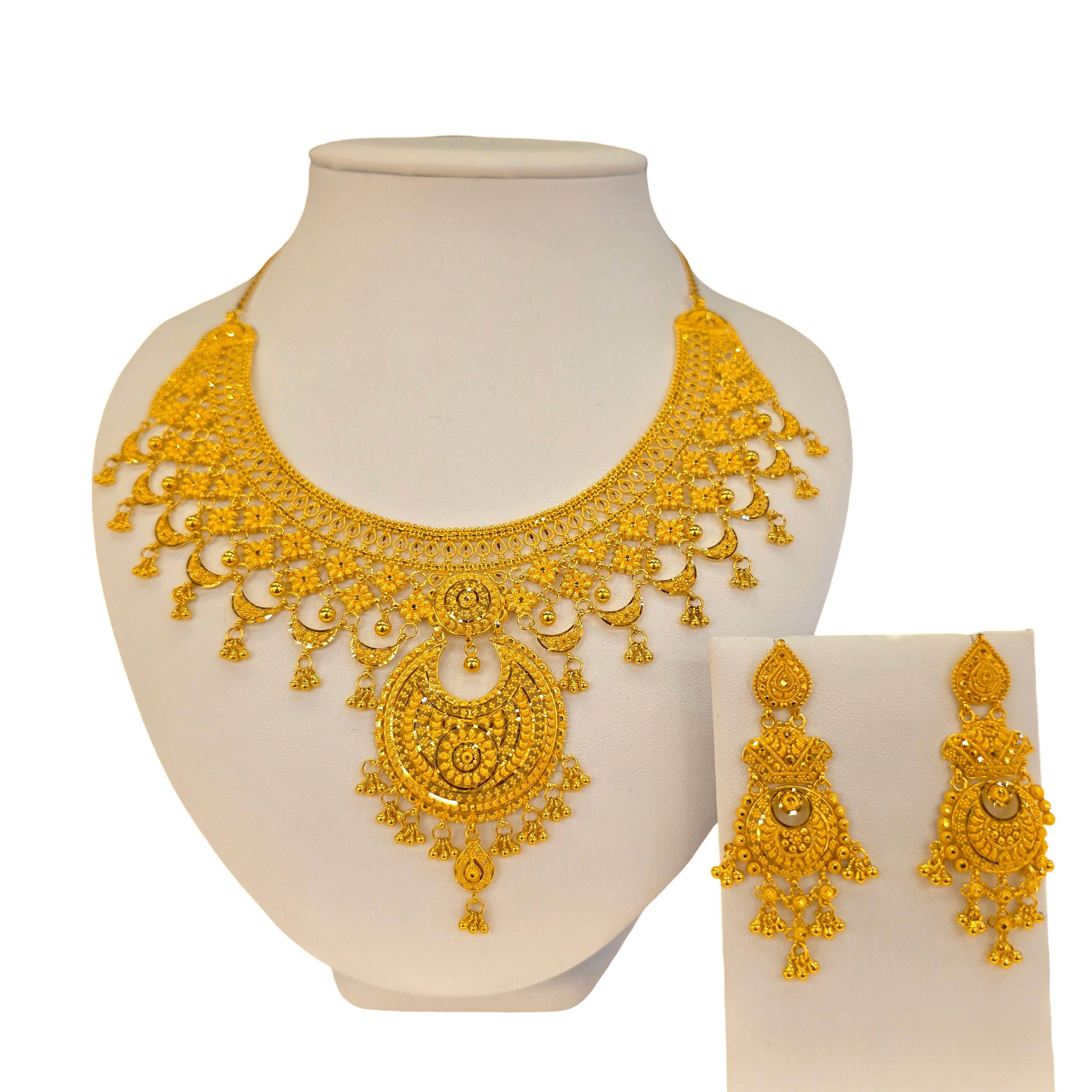 22K Gold Designer Bridal Set