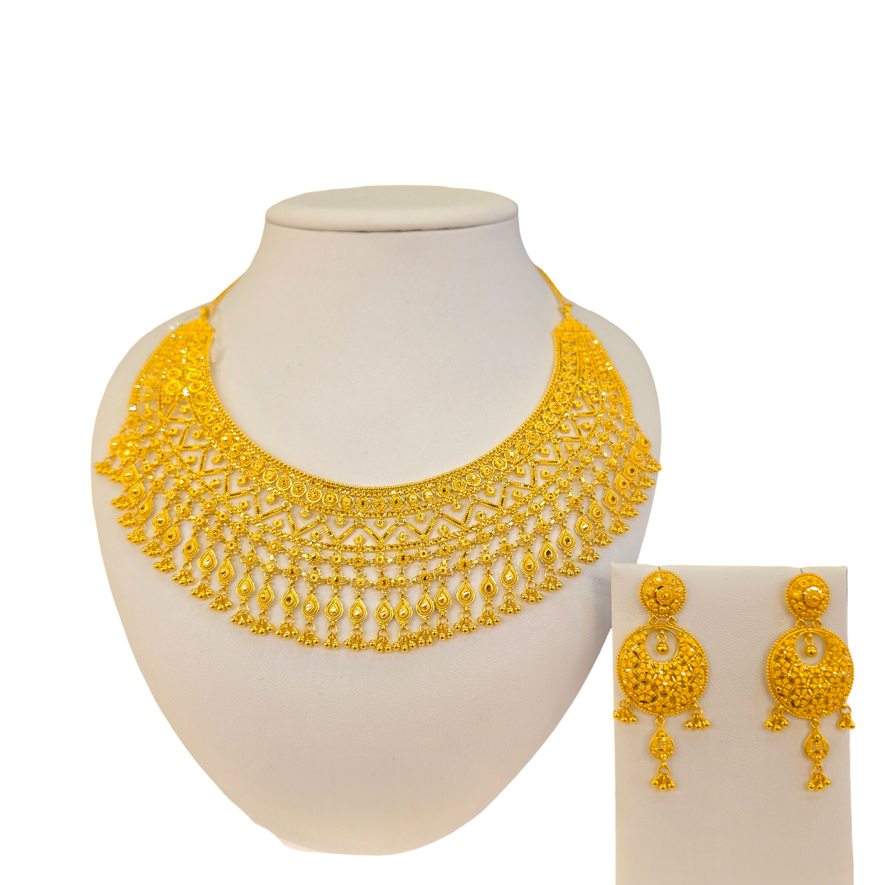 22K Gold Designer Bridal Set
