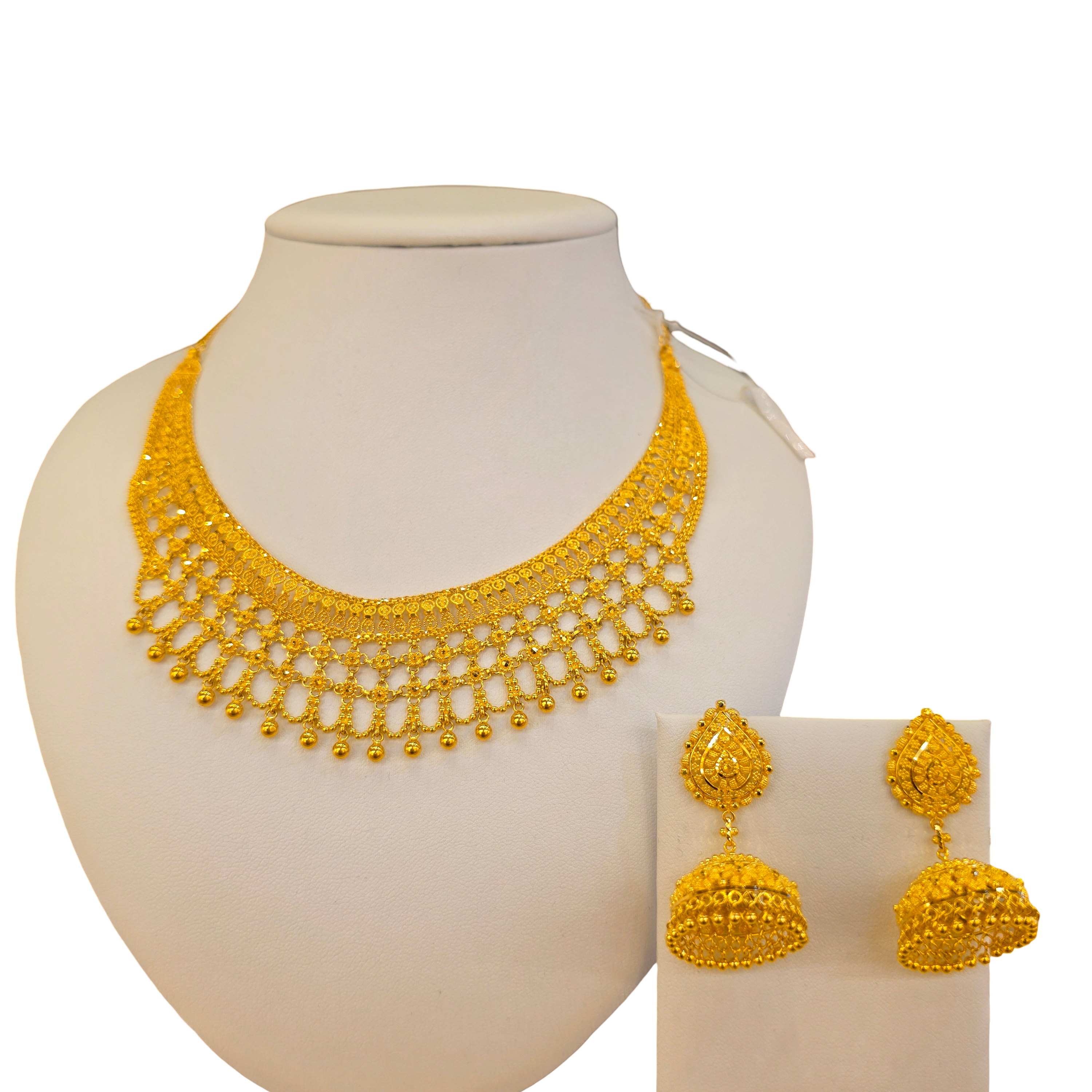 22K Gold Designer Bridal Set