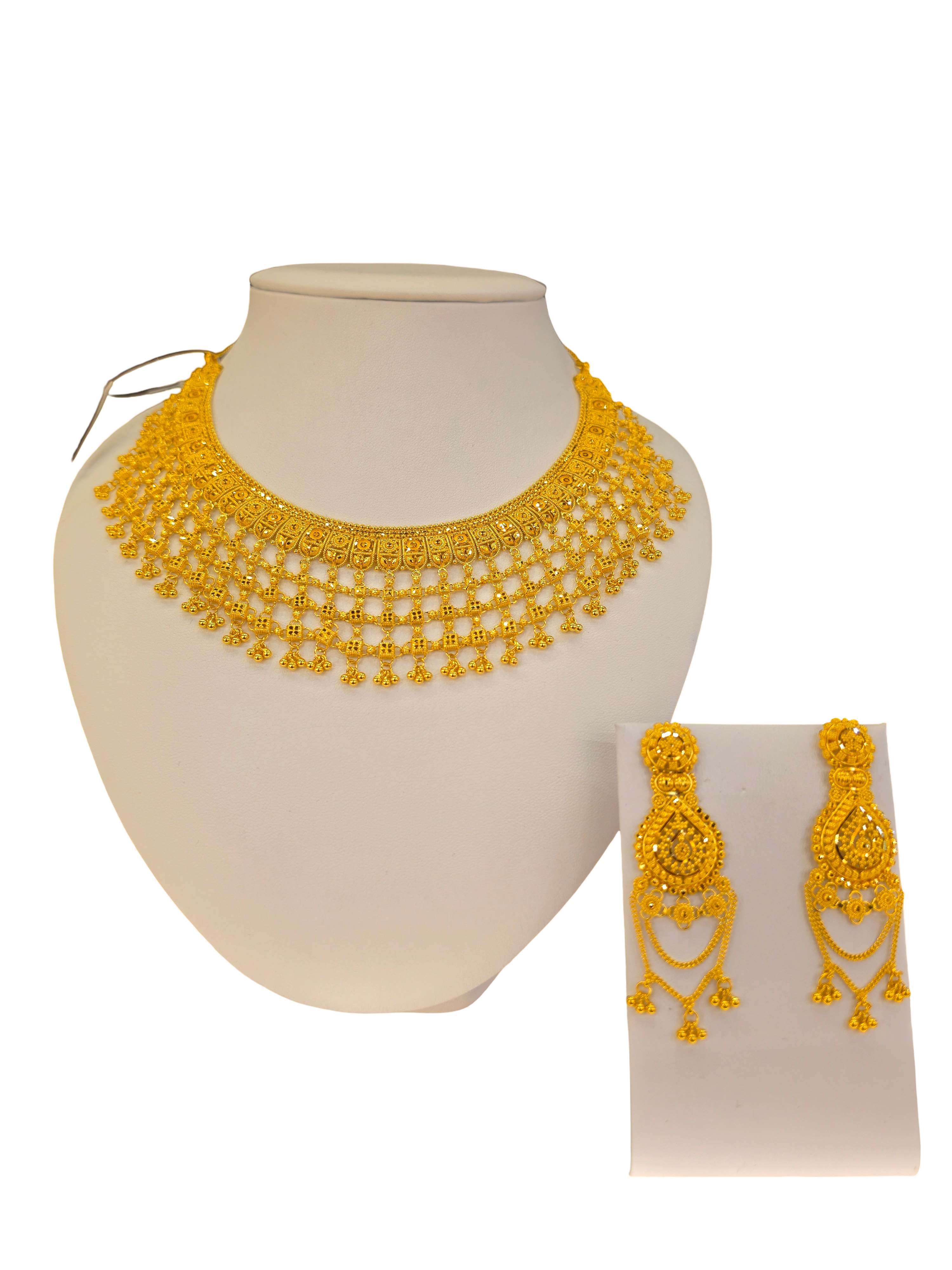 22K Gold Designer Bridal Set