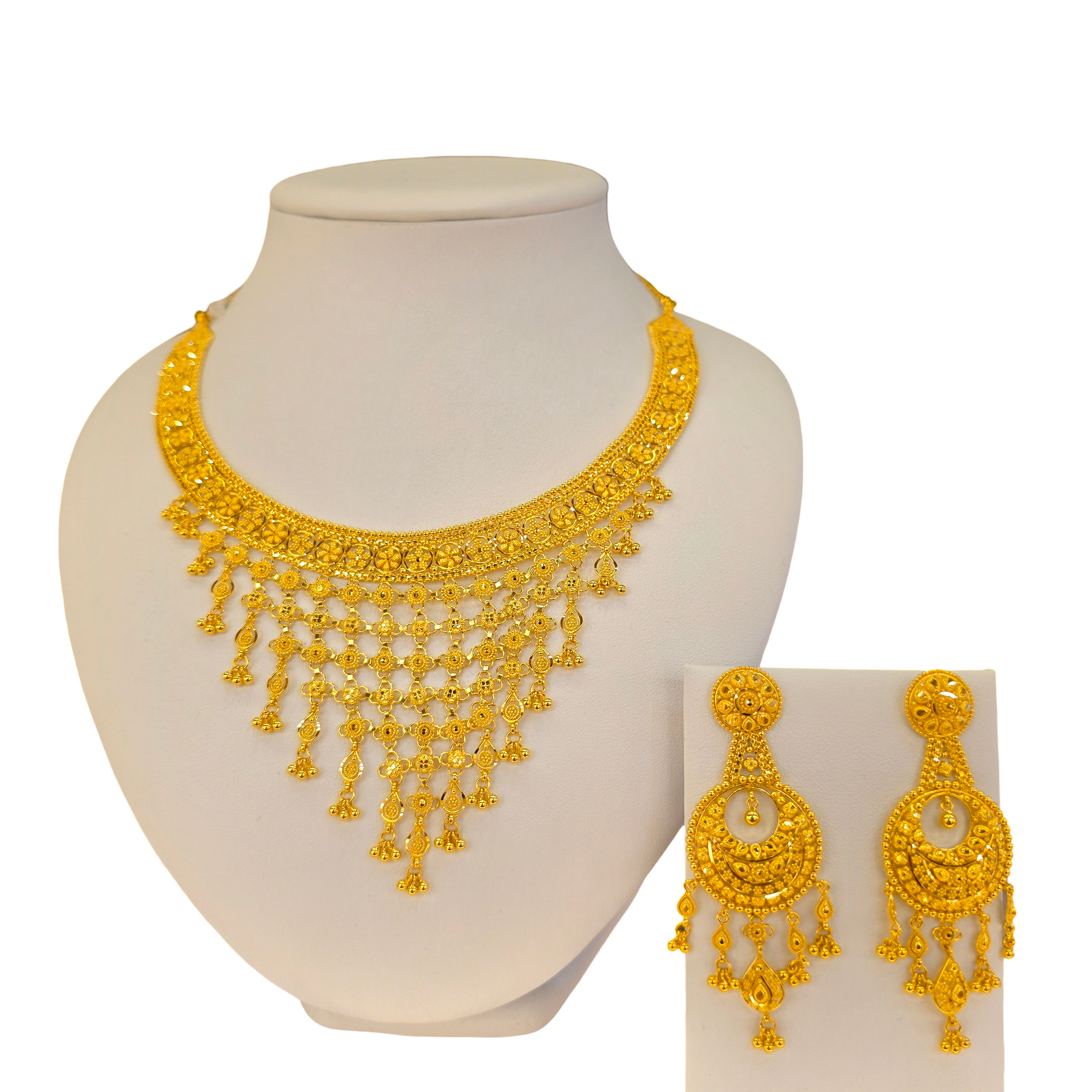 22K Gold Designer Bridal Set