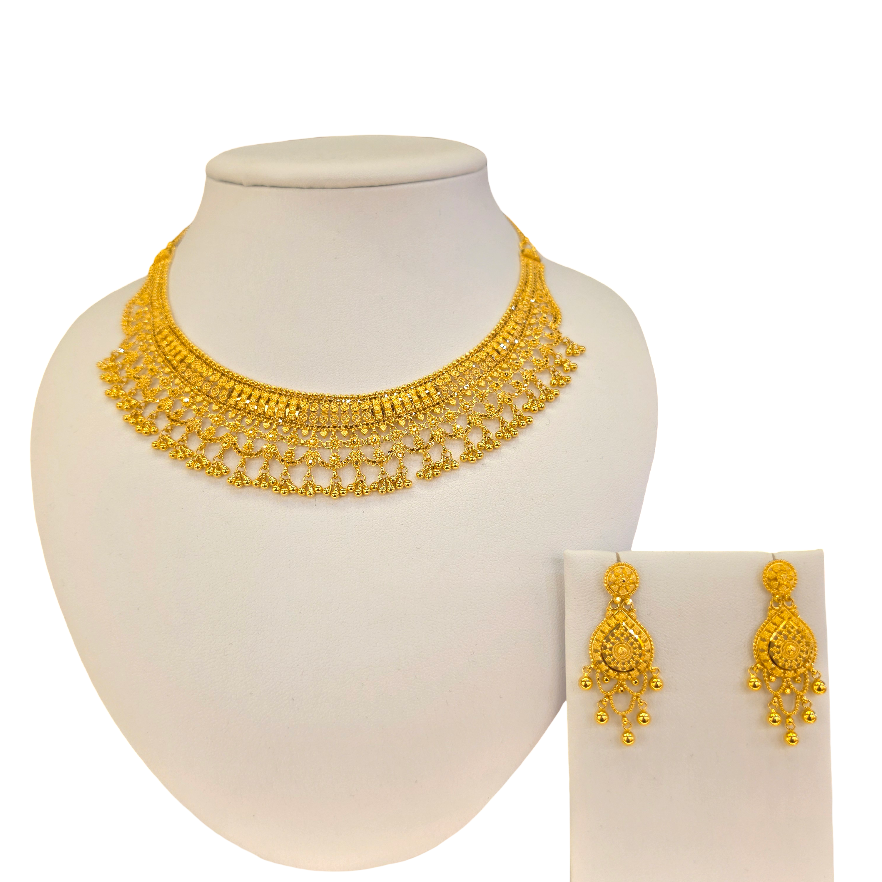 22K Gold Designer Bridal Set