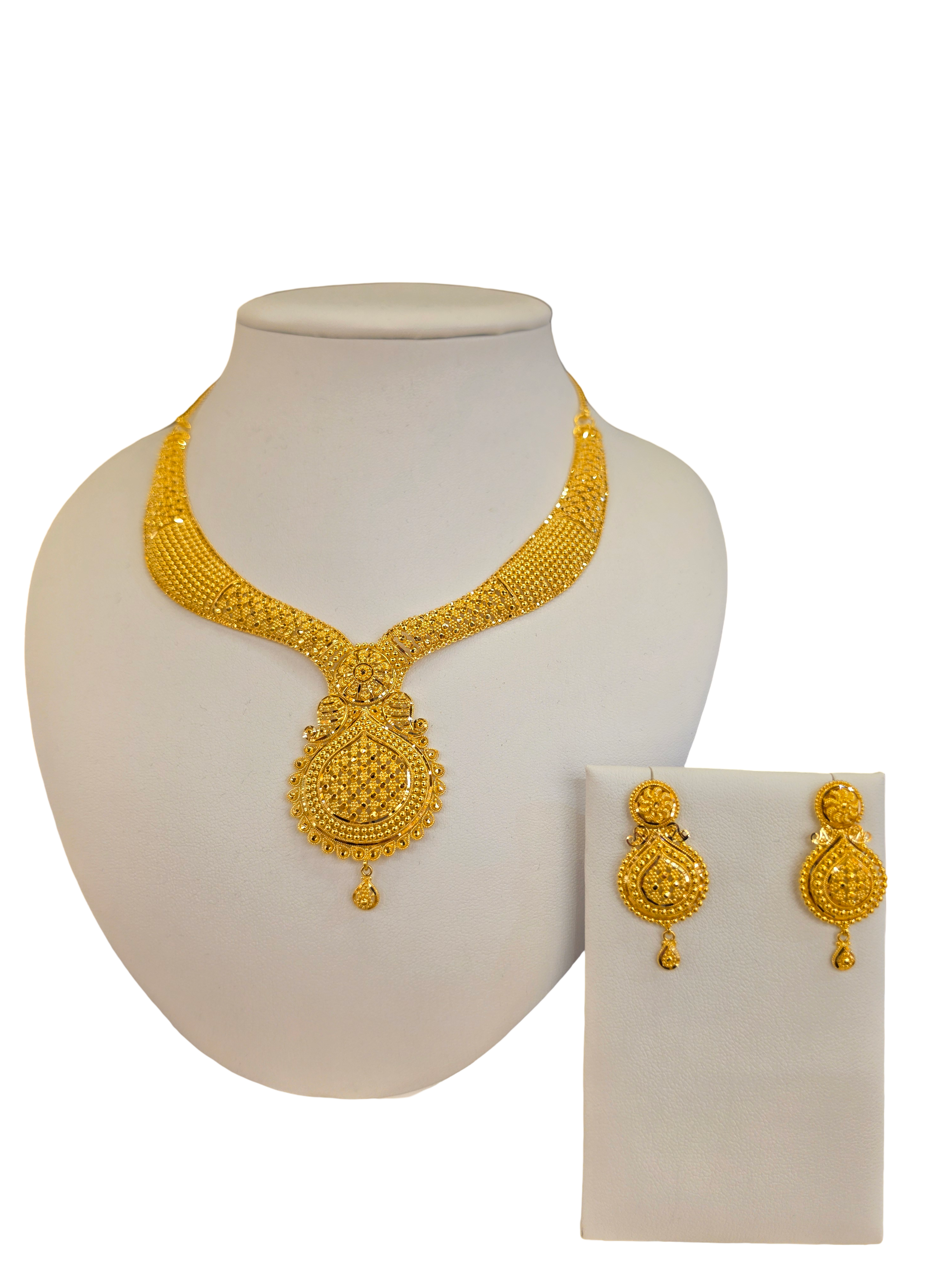 22K Gold Designer Bridal Set