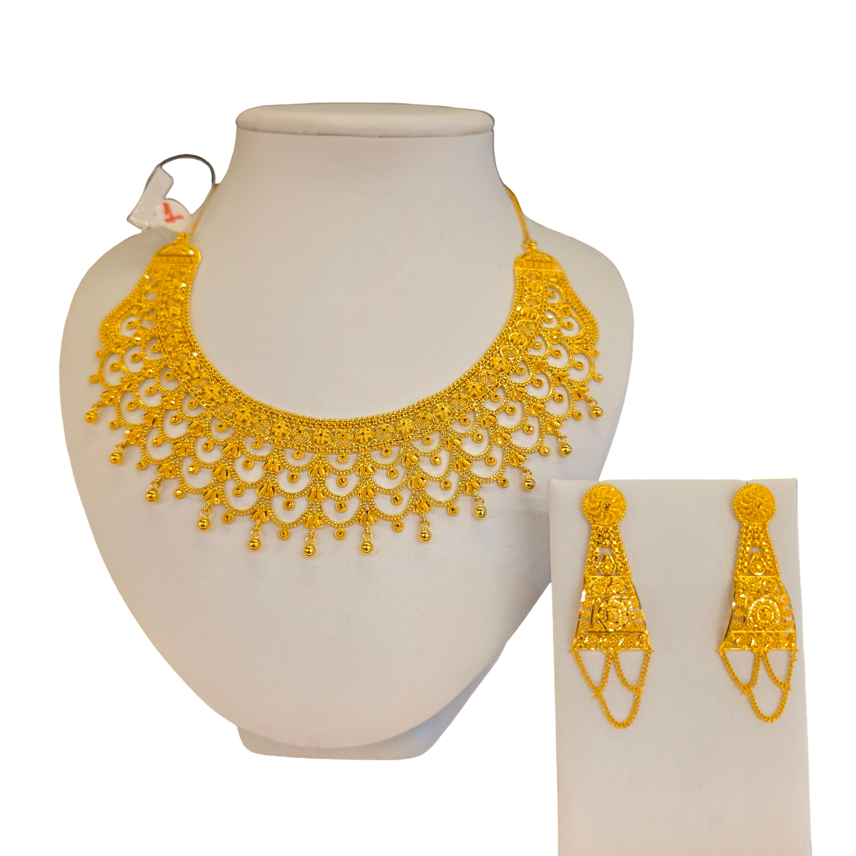 22K Gold Designer Bridal Set