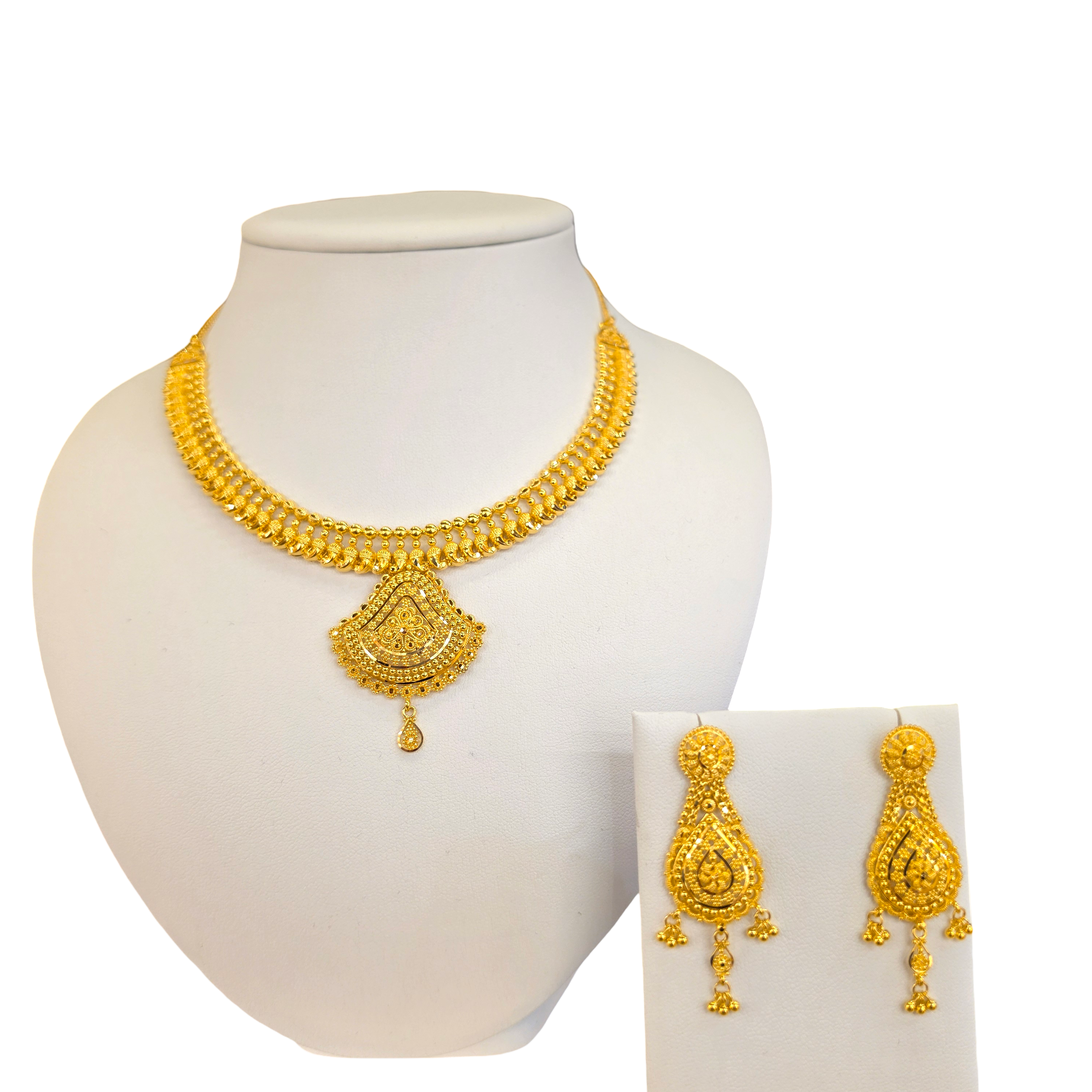 22K Gold Designer Bridal Set