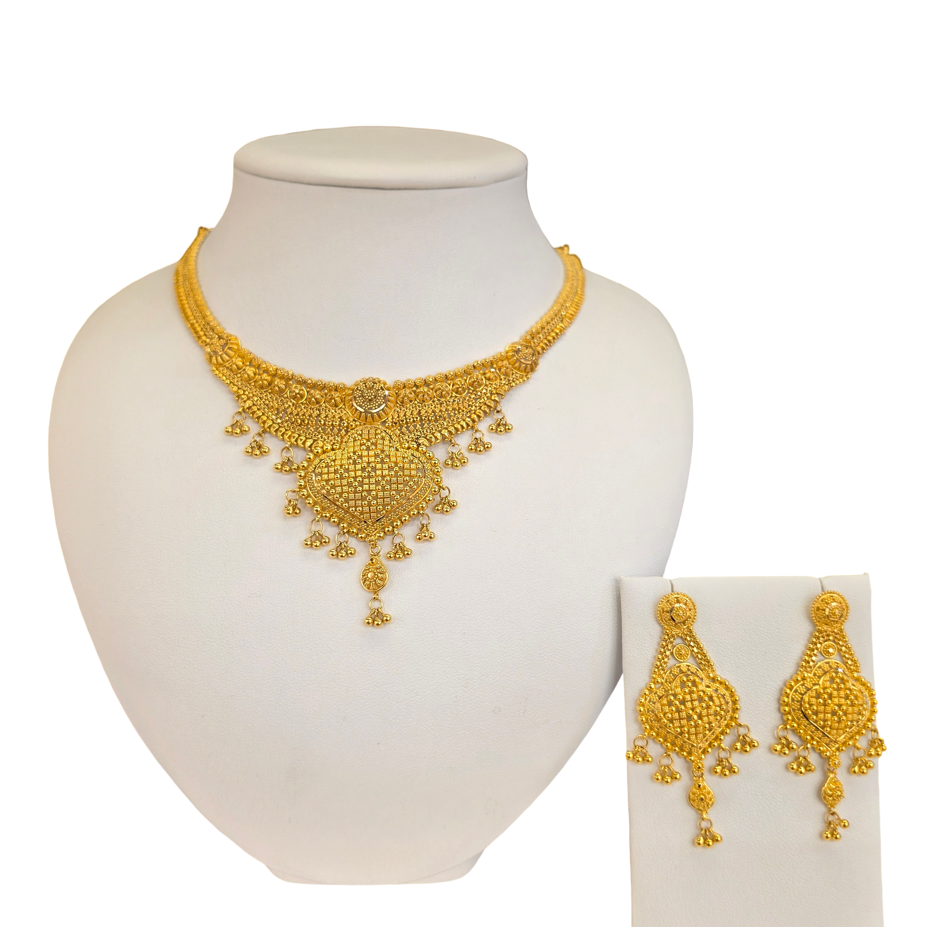 22K Gold Designer Bridal Set
