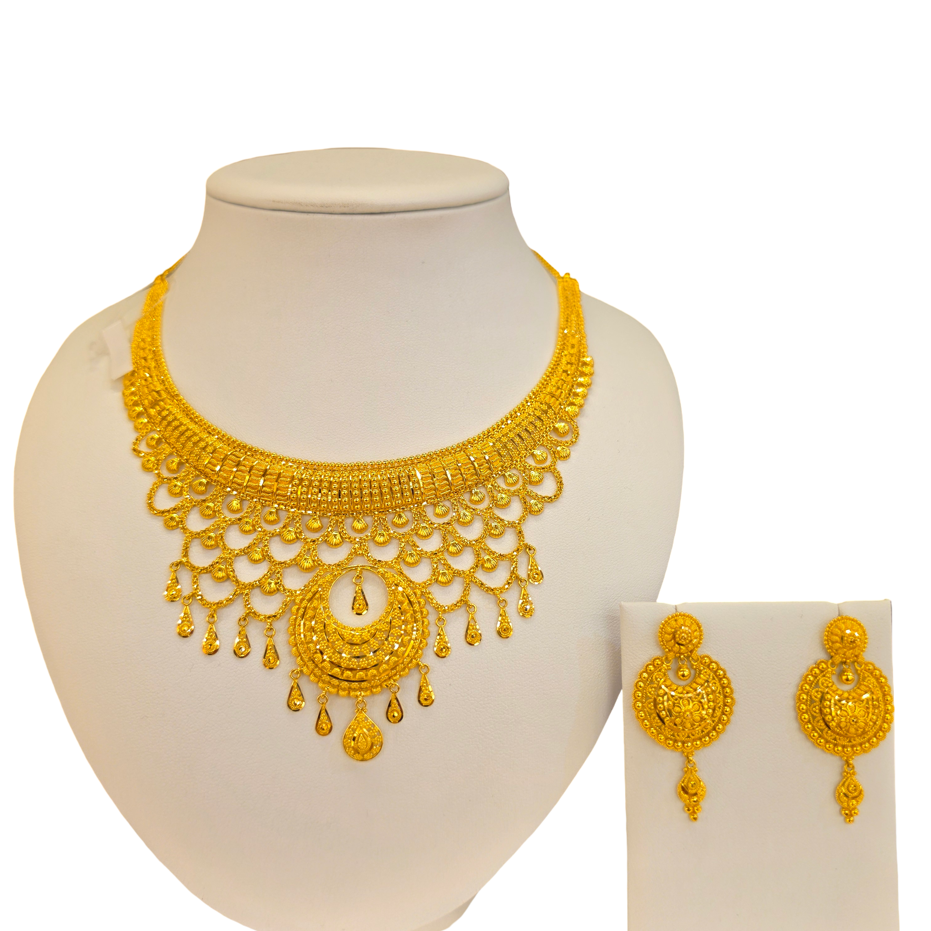 22K Gold Designer Bridal Set