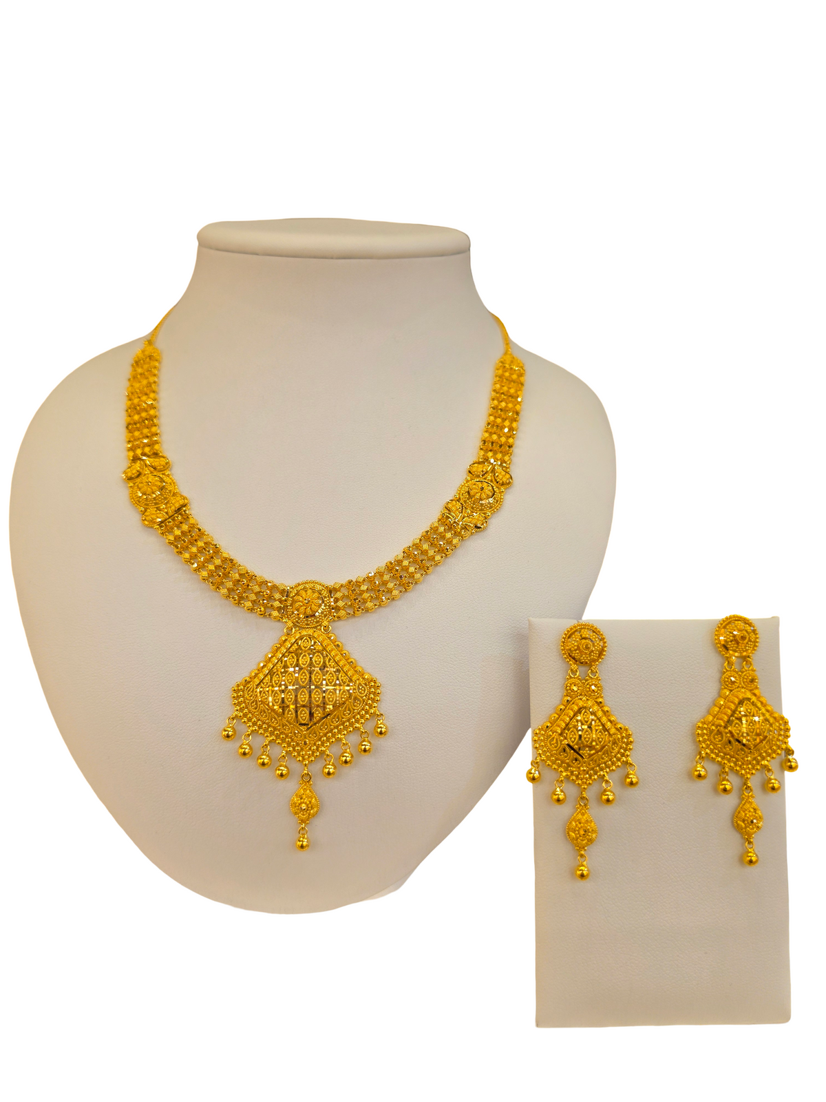 22K Gold Designer Bridal Set
