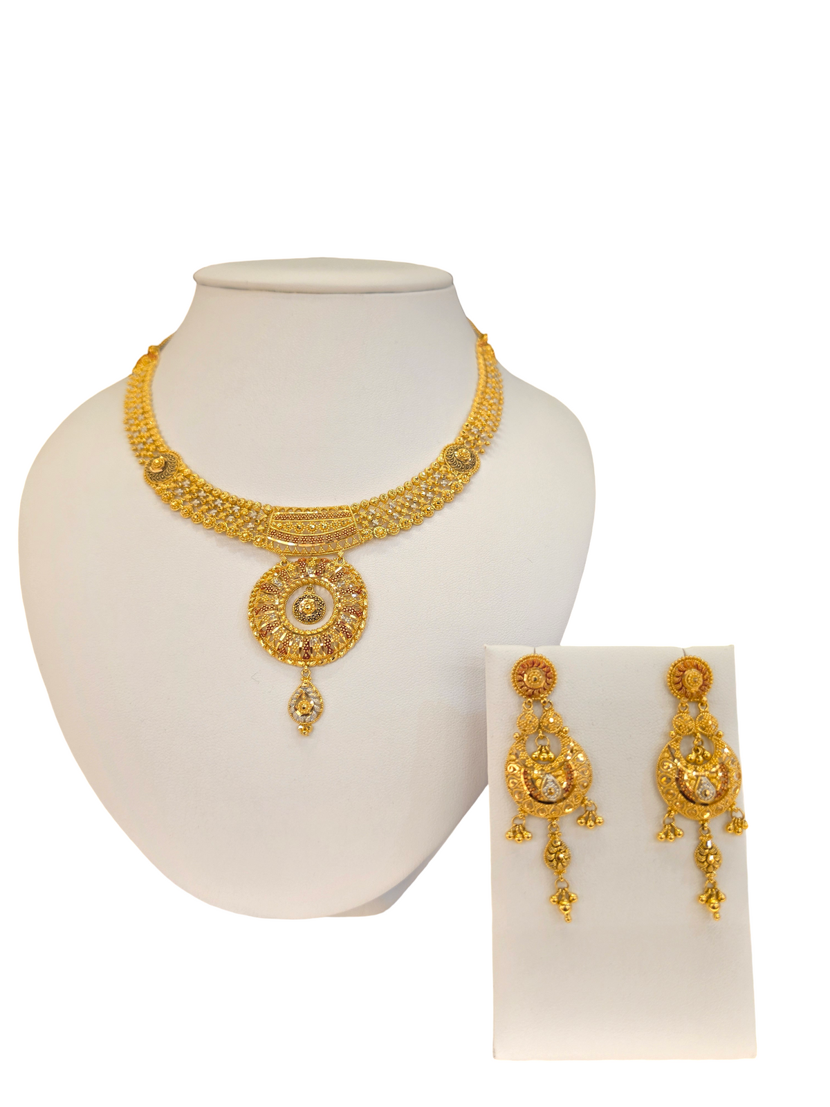 22K Gold Designer Bridal Set