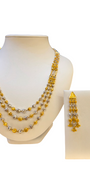 22K Two-tone Gold Designer Set