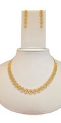 22K Gold CZ Designer Set