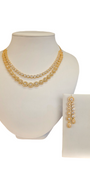 22K Gold CZ Designer Set