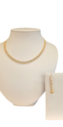 22K Gold CZ Designer Set