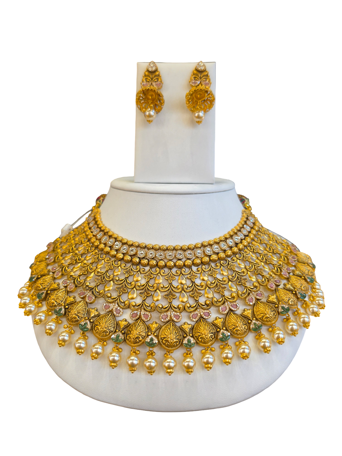 22K Gold Designer Antique Bridal Set