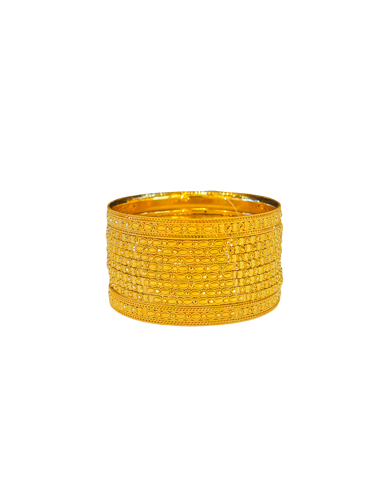 22K Gold Designer 10 Pieces Set Of Bangles