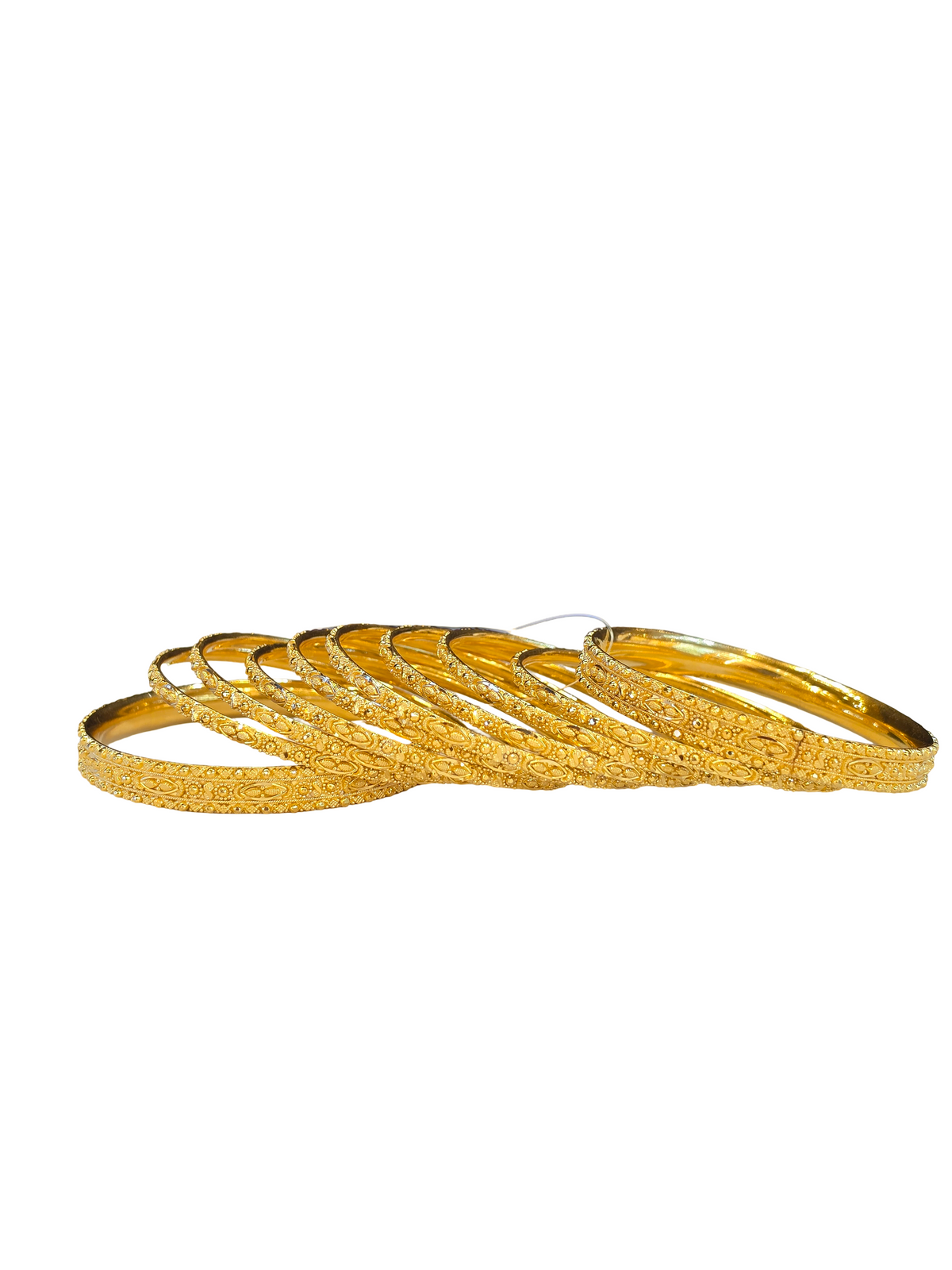 22K Gold Designer 10 Pieces Set Of Bangles