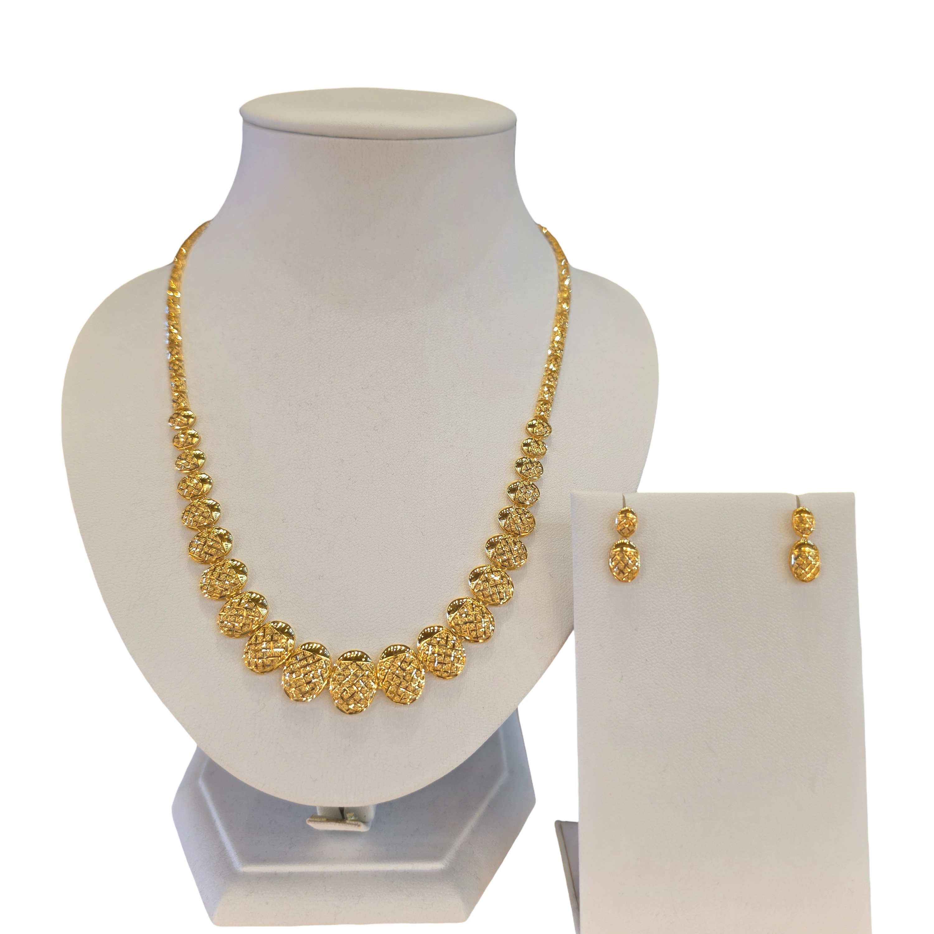 22K Gold Designer Turkish Set