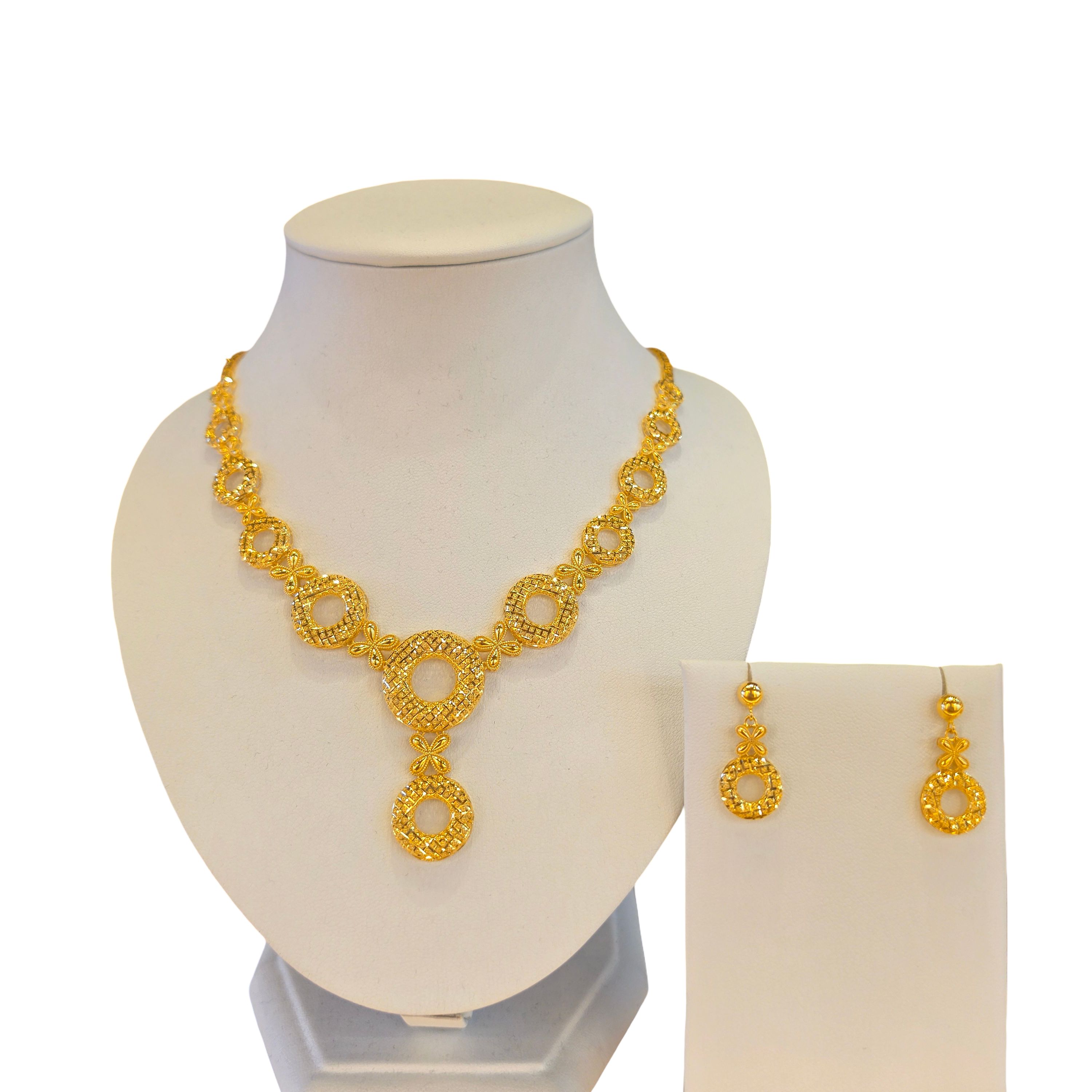 22K Gold Designer Turkish Set