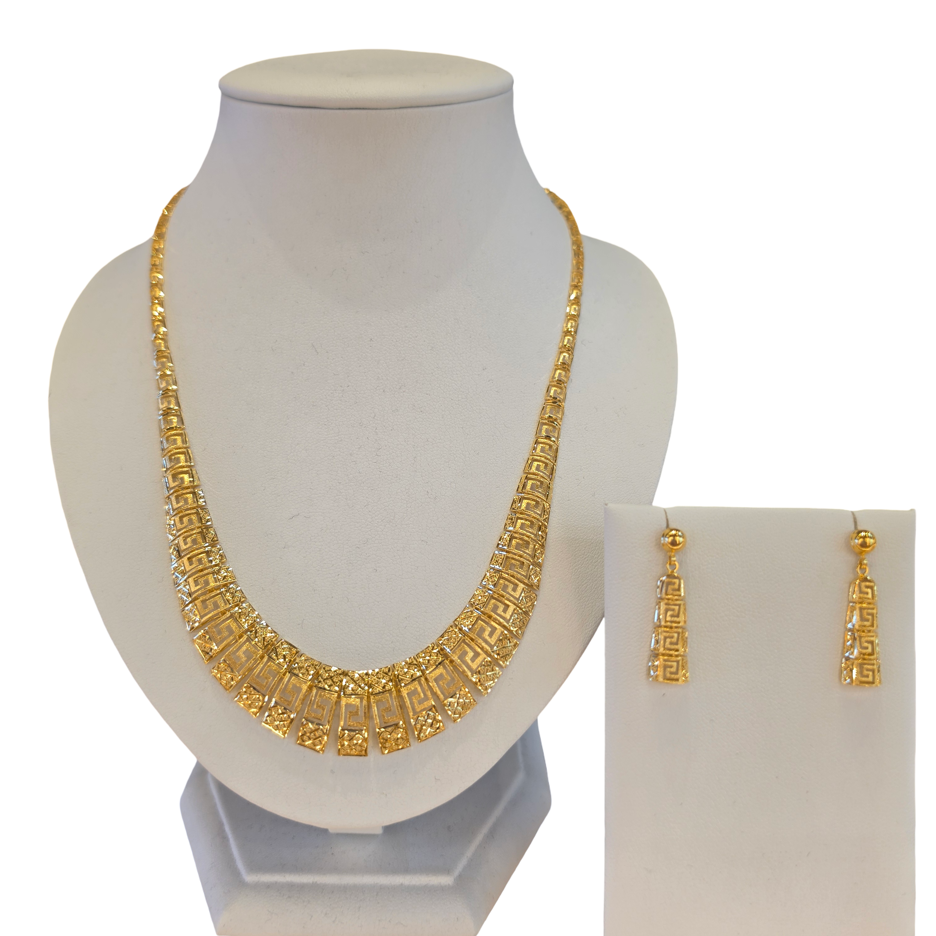 22K Gold Designer Turkish Set
