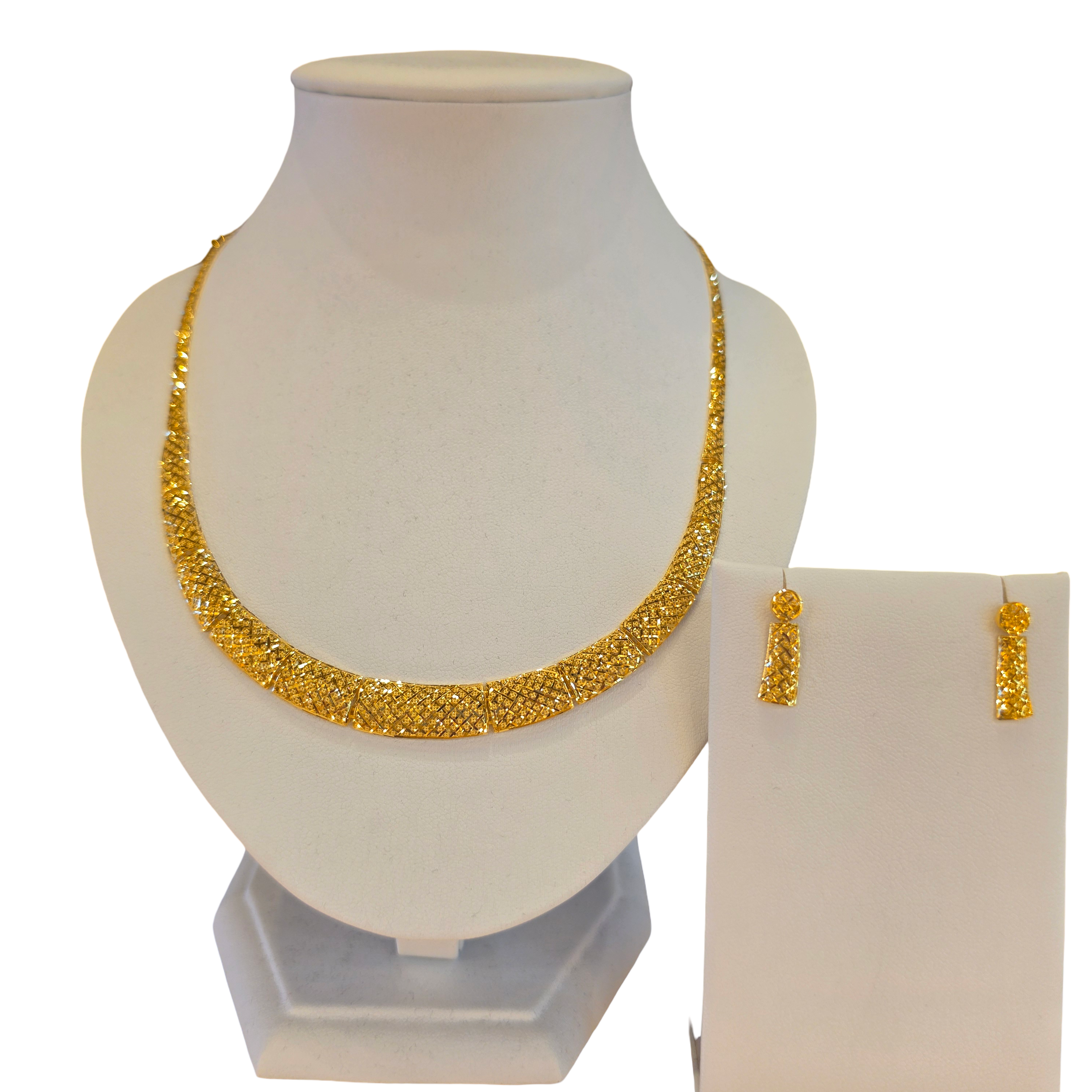 22K Gold Designer Turkish Set