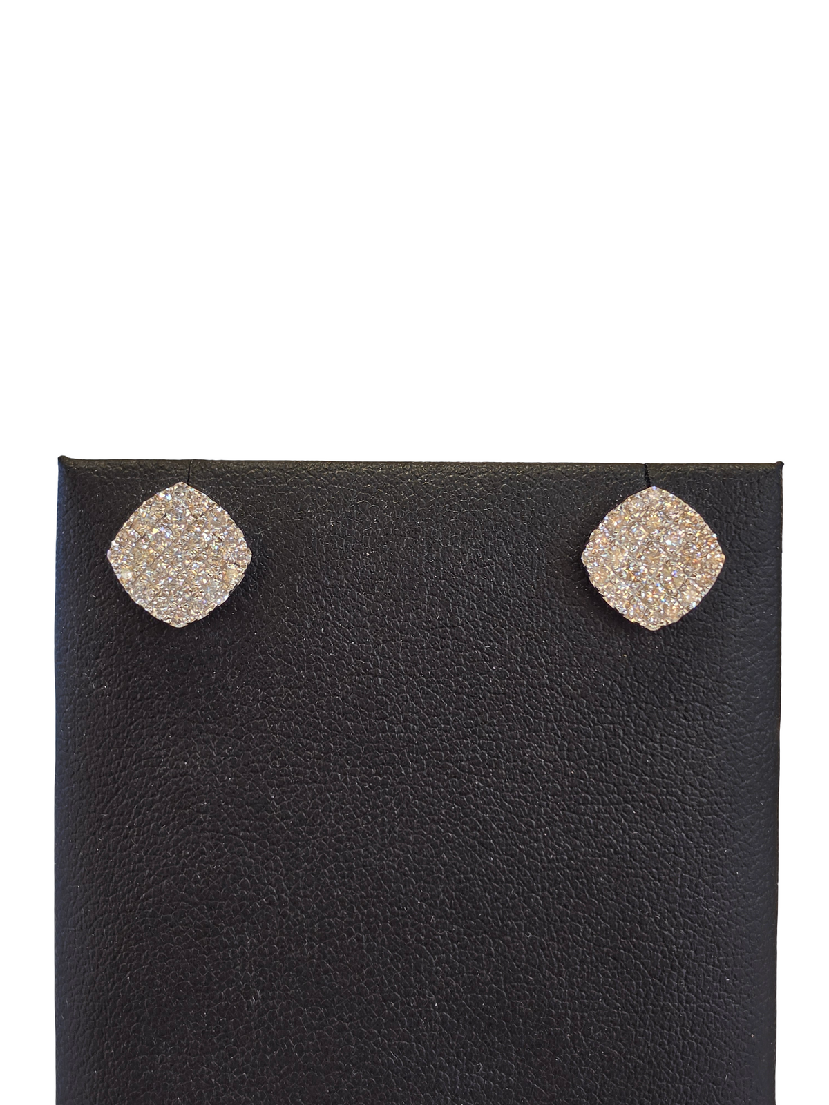 14K Gold Natural Diamond Earrings