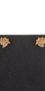 14K Gold Natural Diamond Earrings