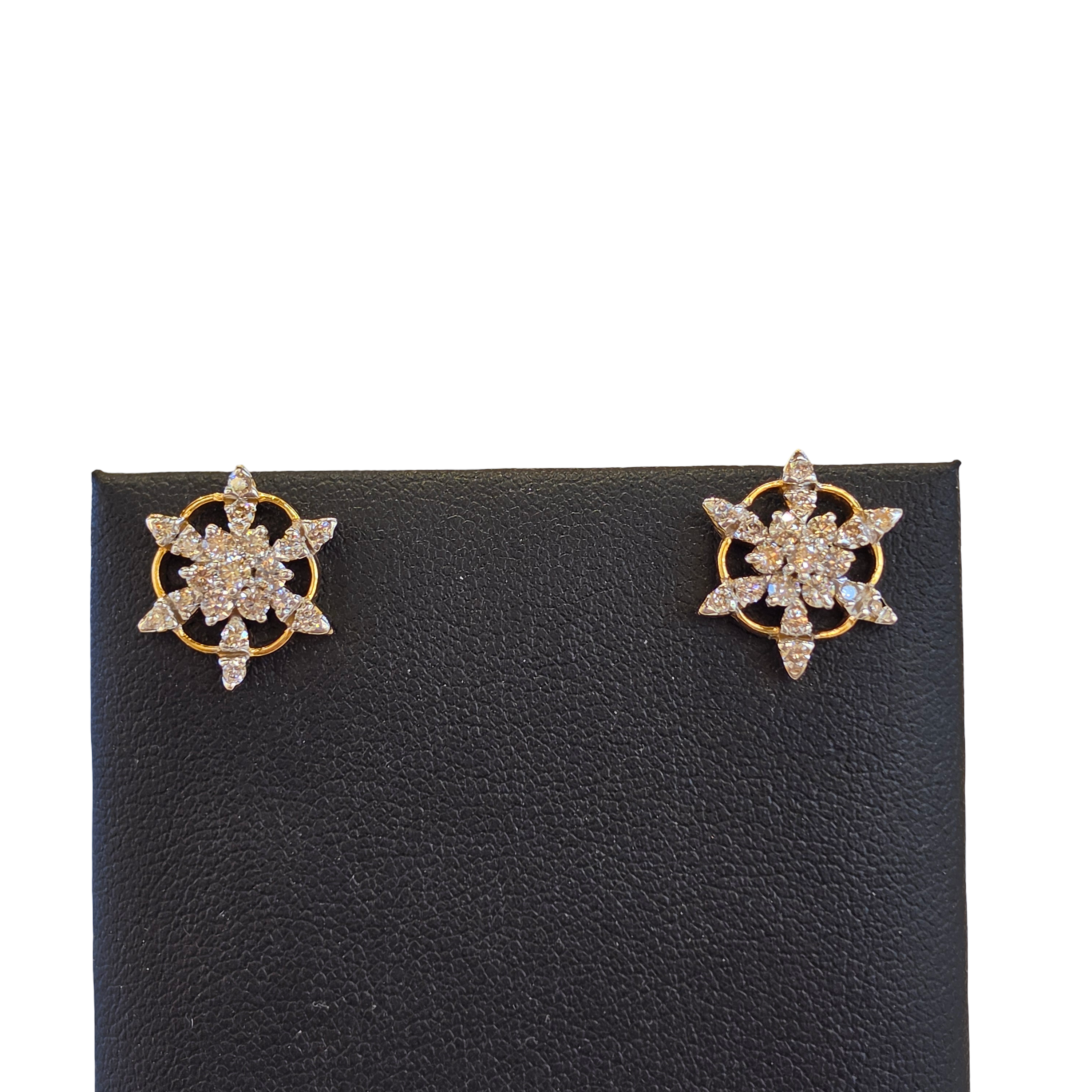 Natural Diamond Earrings