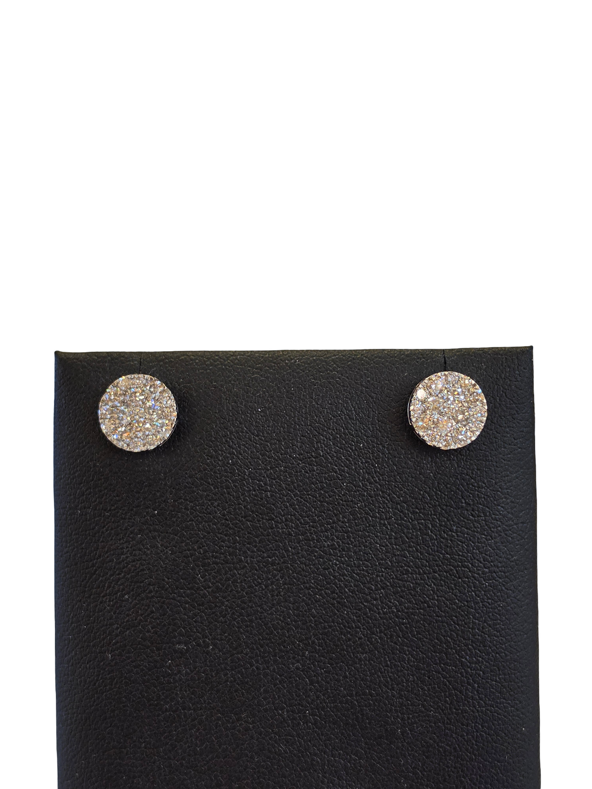 14K Gold Natural Diamond Earrings
