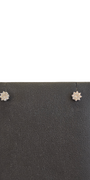 18K Gold Natural Diamond Earrings