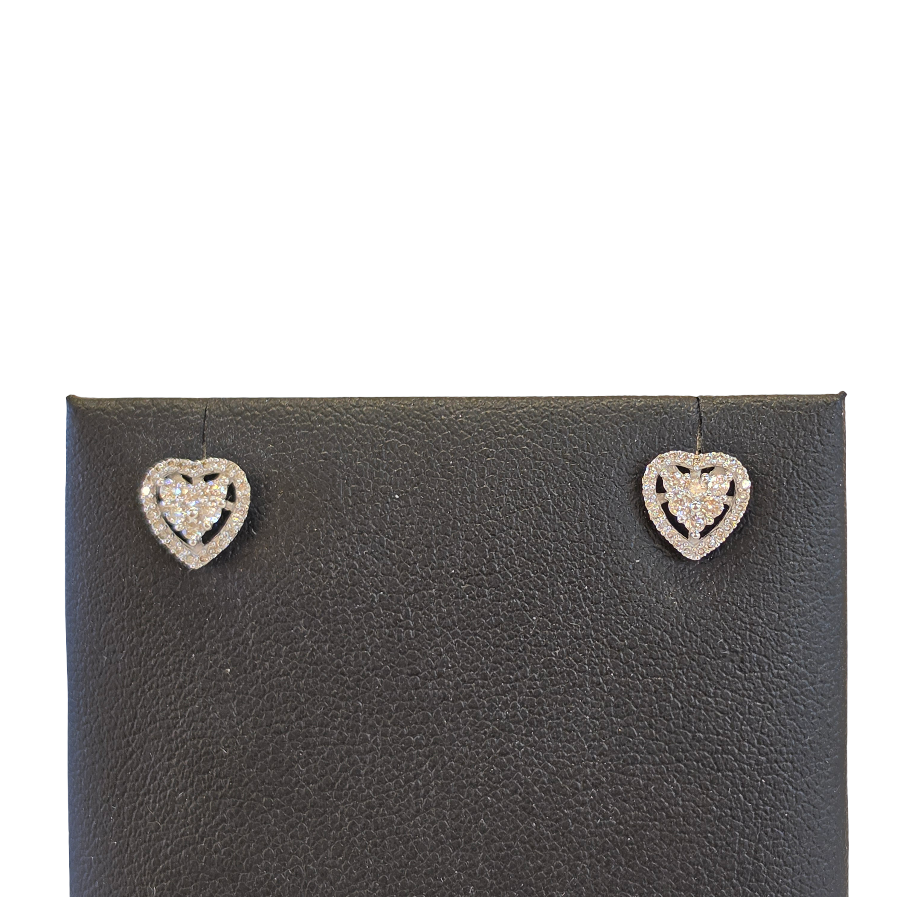 18K Gold Natural Diamond Earrings