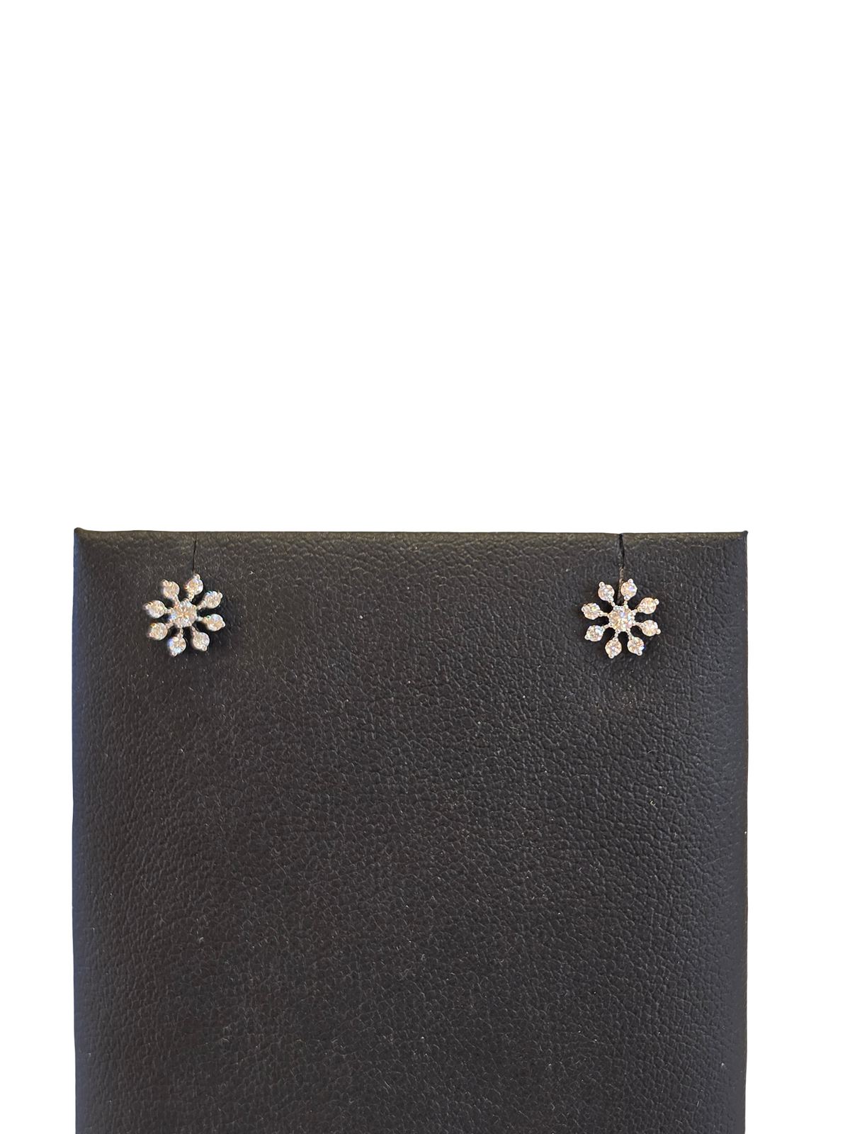 18K Gold Natural Diamond Earrings