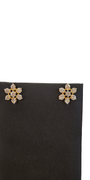 18K Gold Natural Diamond Earrings