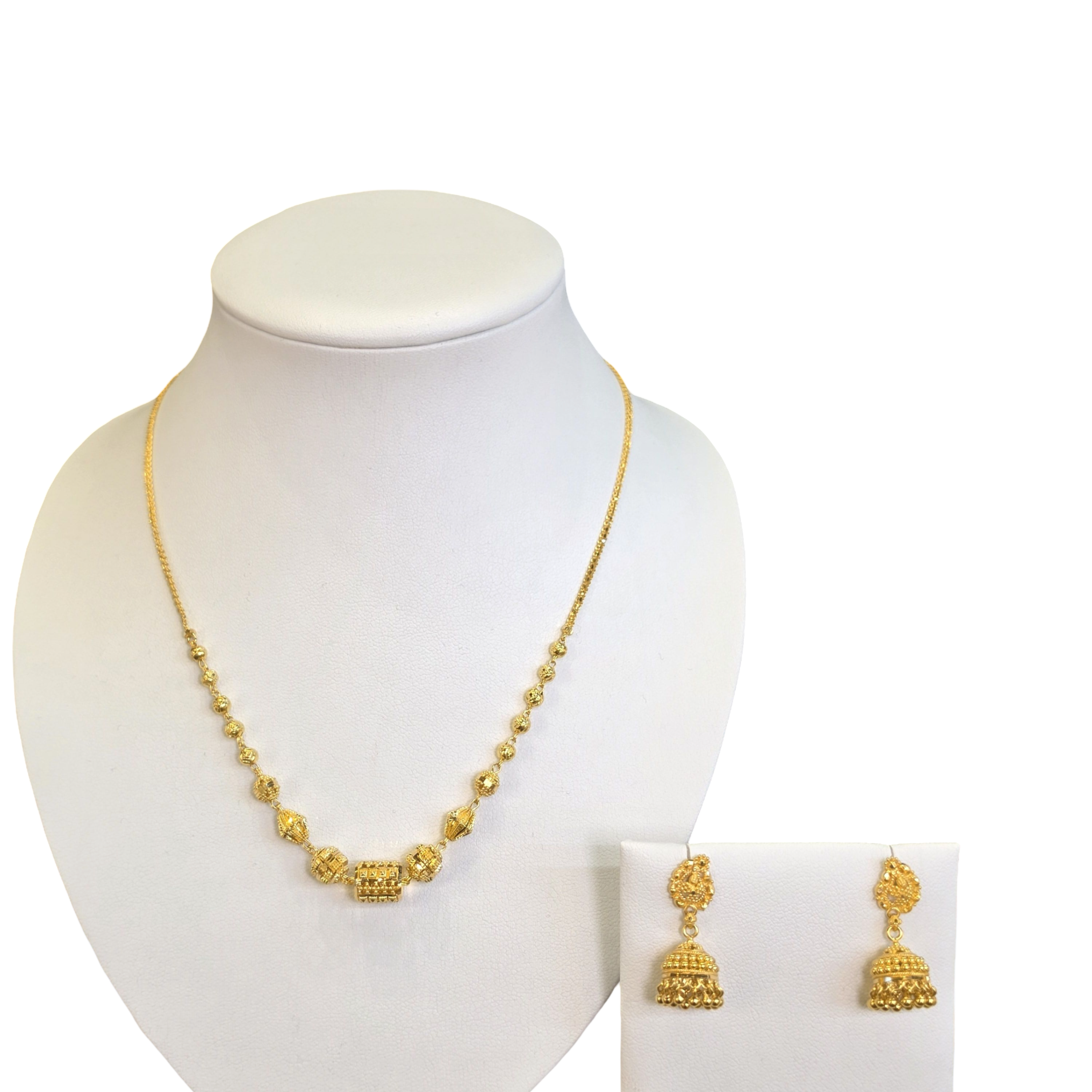 22K Gold Designer Lightweight Set