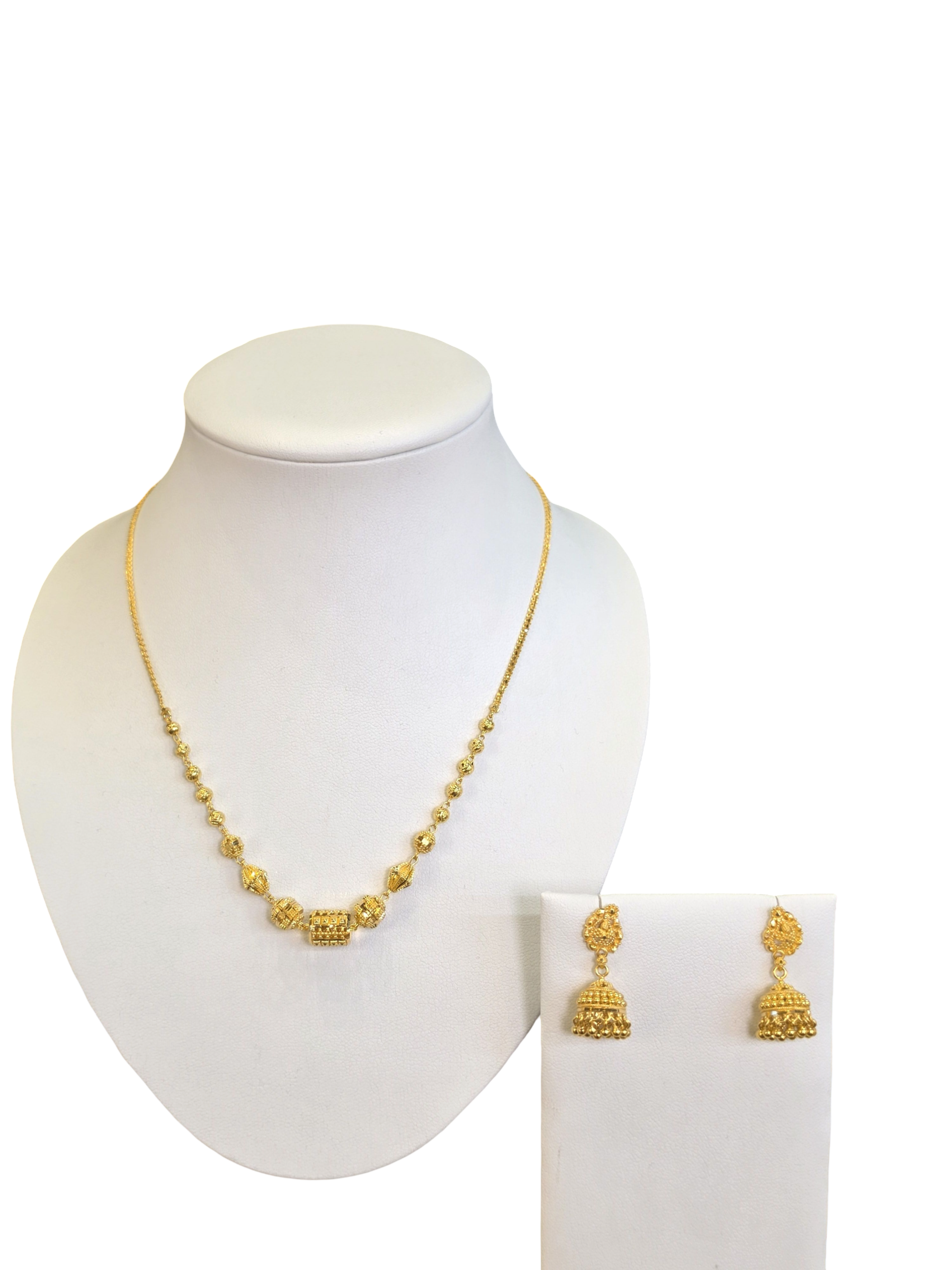 22K Gold Designer Lightweight Set