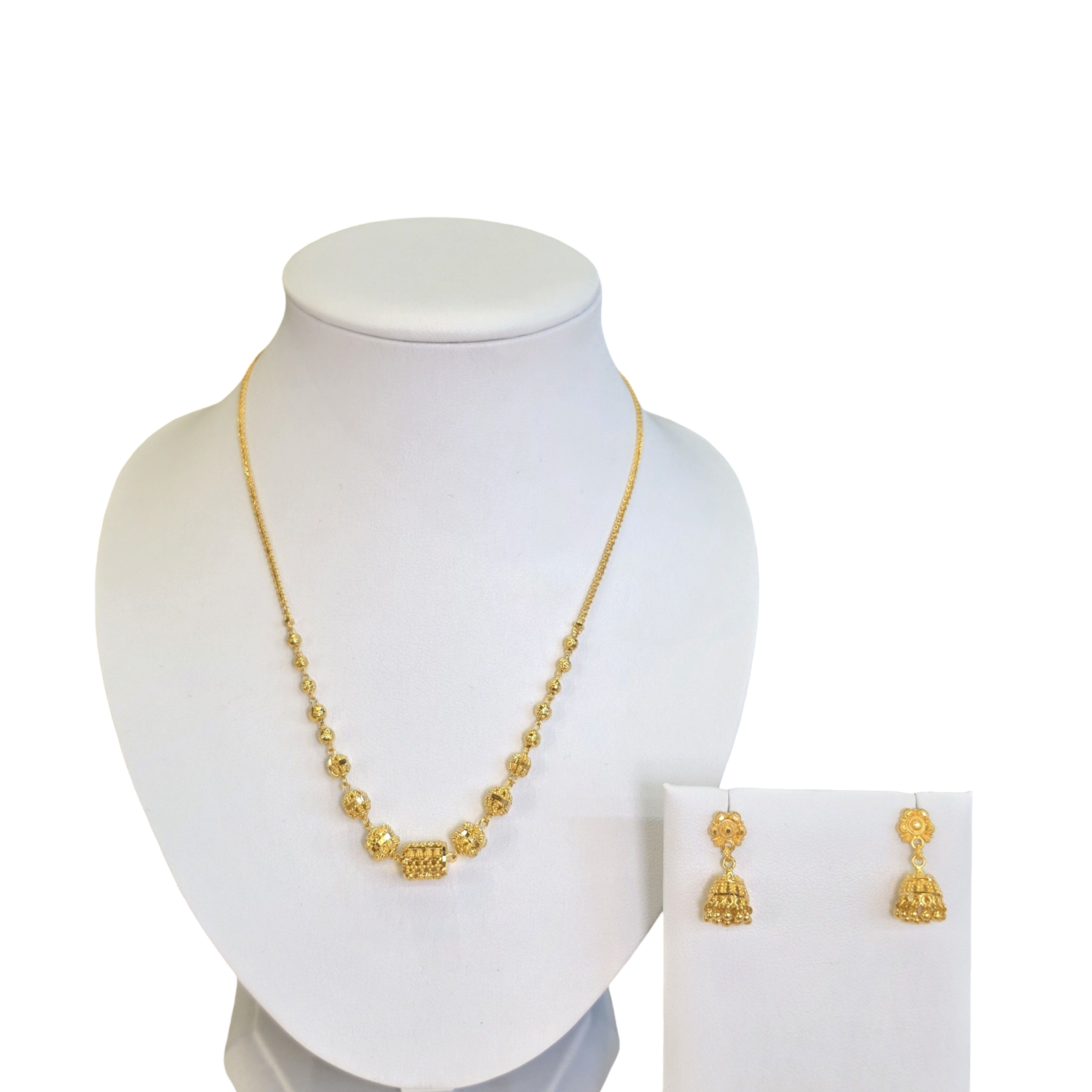 22K Gold Designer Lightweight Set